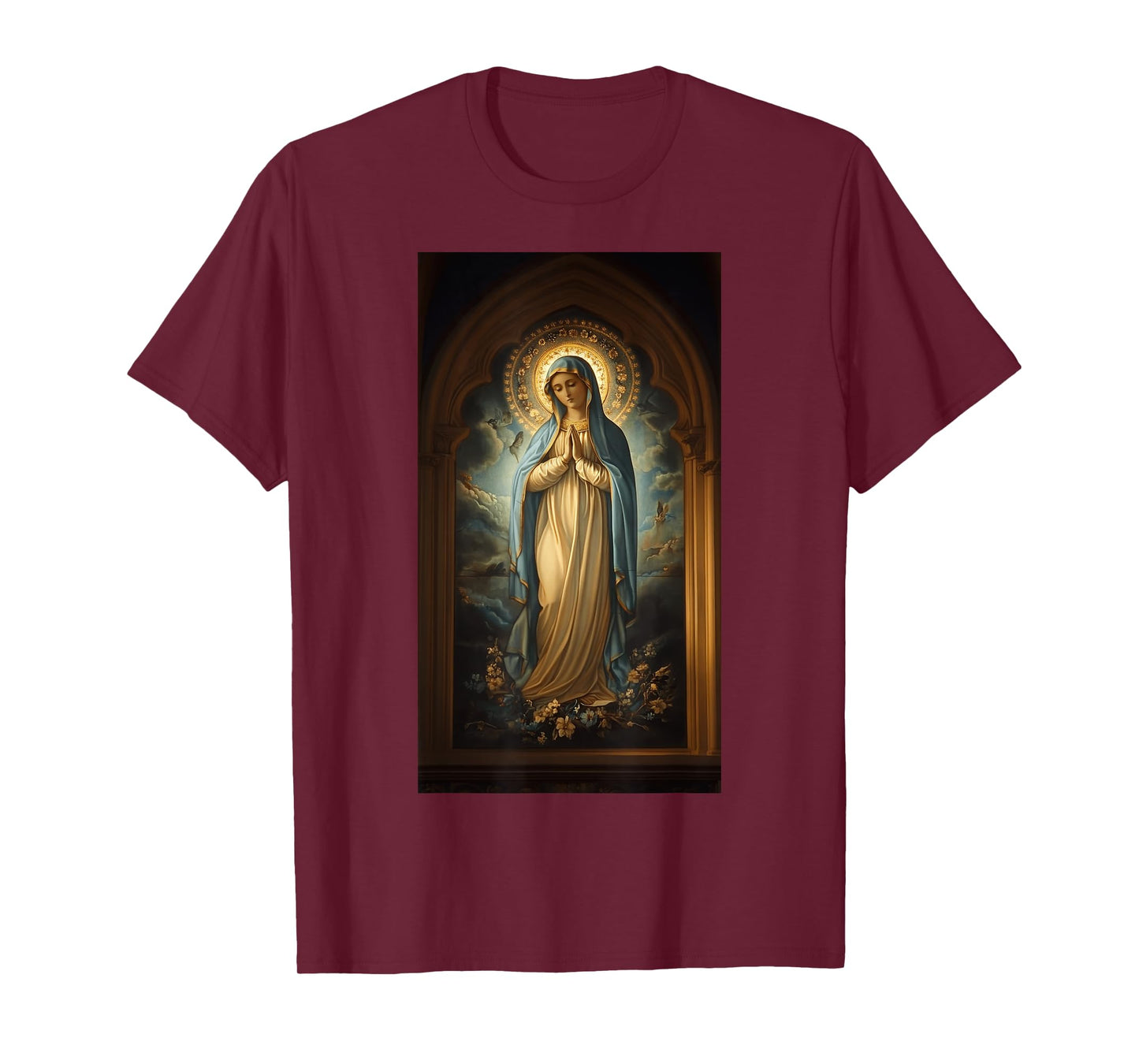 Catholic Faith Virgin Mary Virgin mary Prayerful T-Shirt