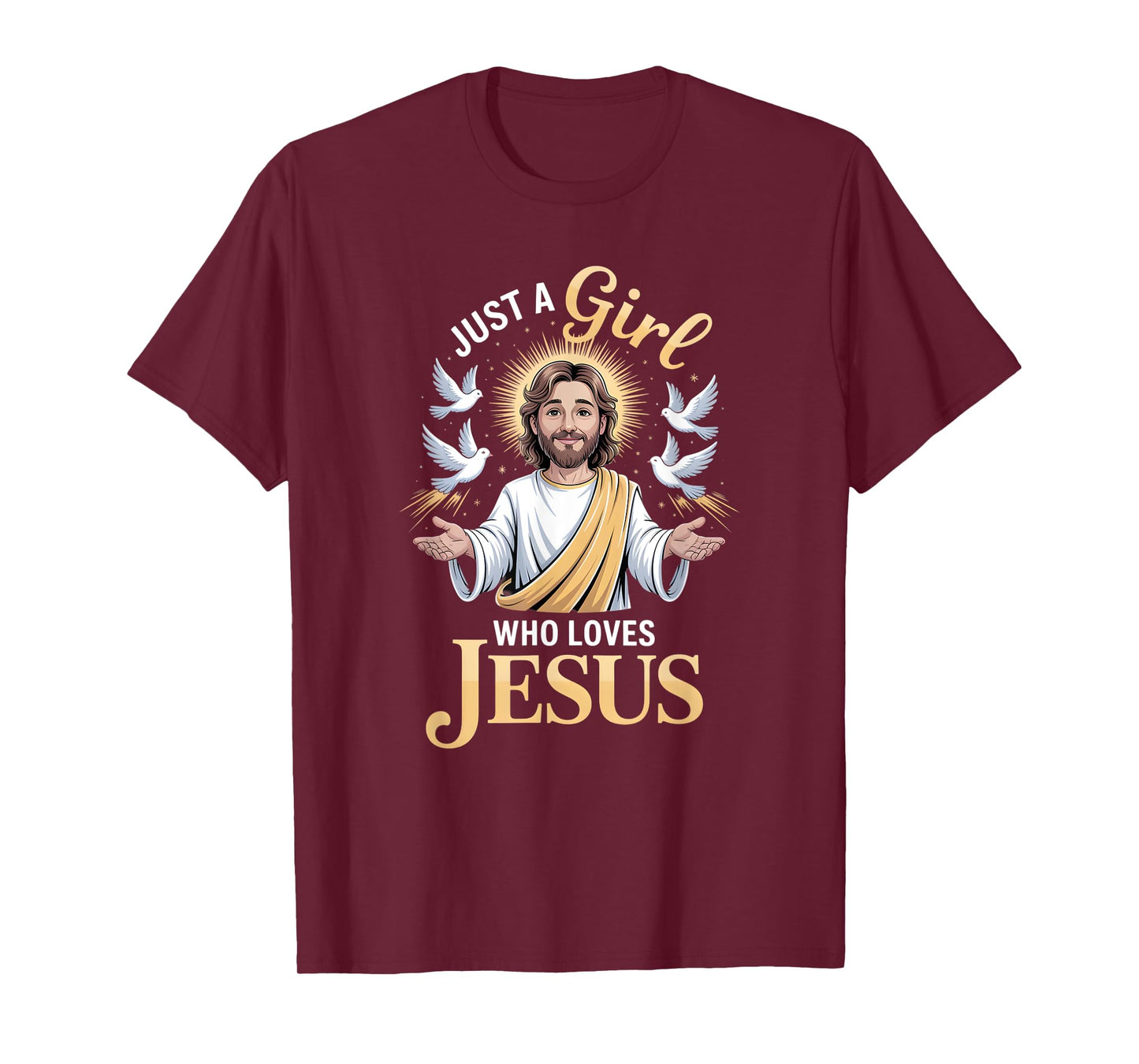 Girls Jesus T-Shirt