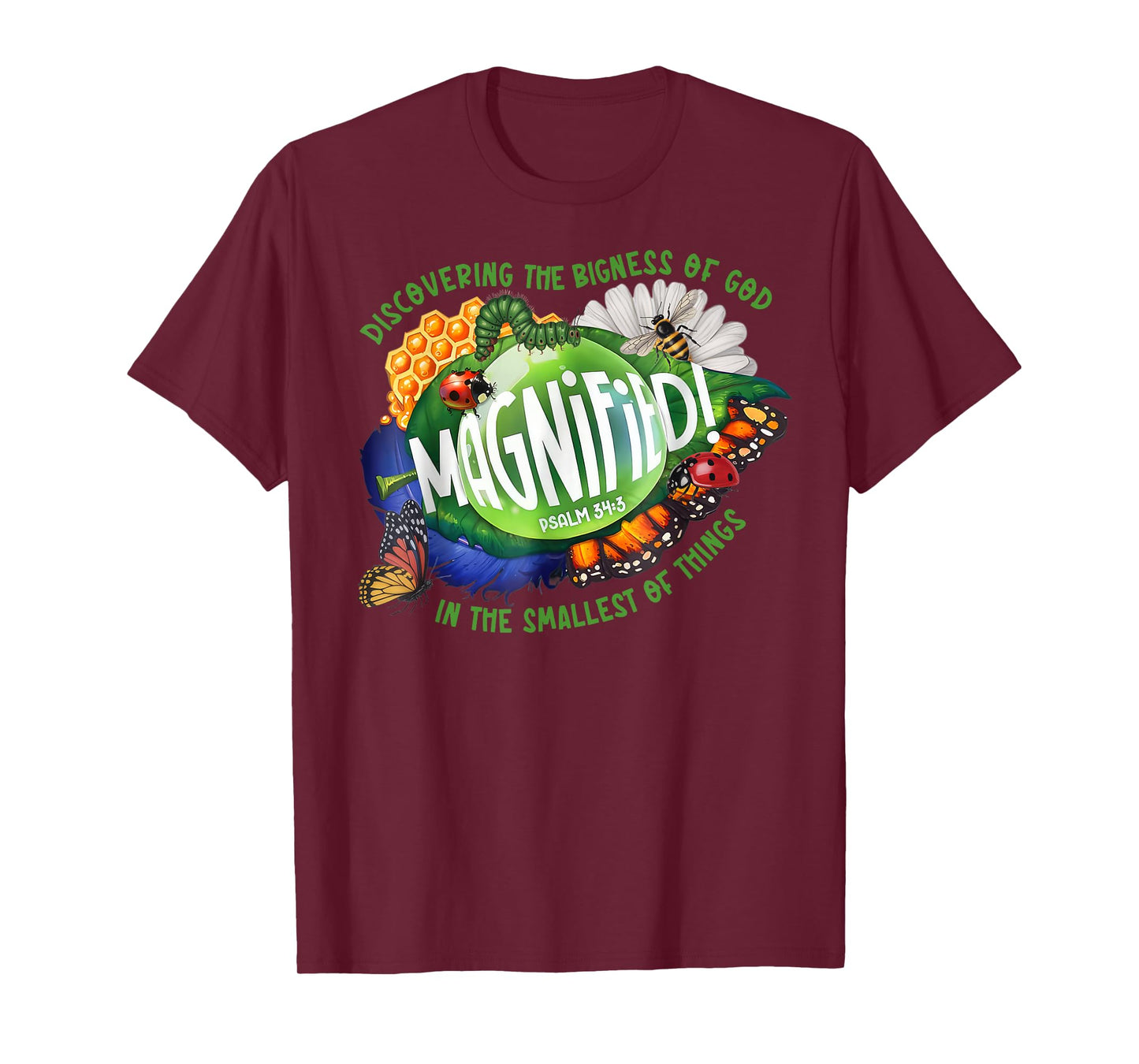Magnified VBS 2025 Discovering the Bigness of God Christian T-Shirt