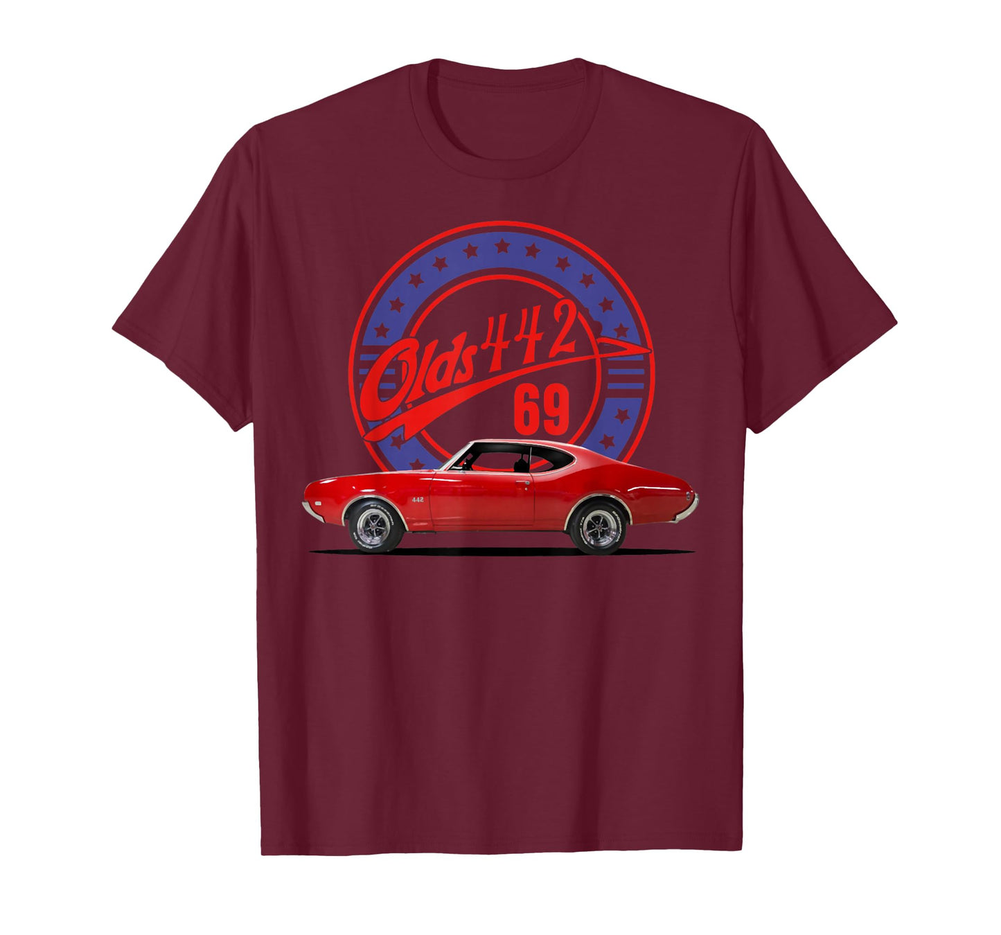 1969 69 olds 442 muscle car T-Shirt