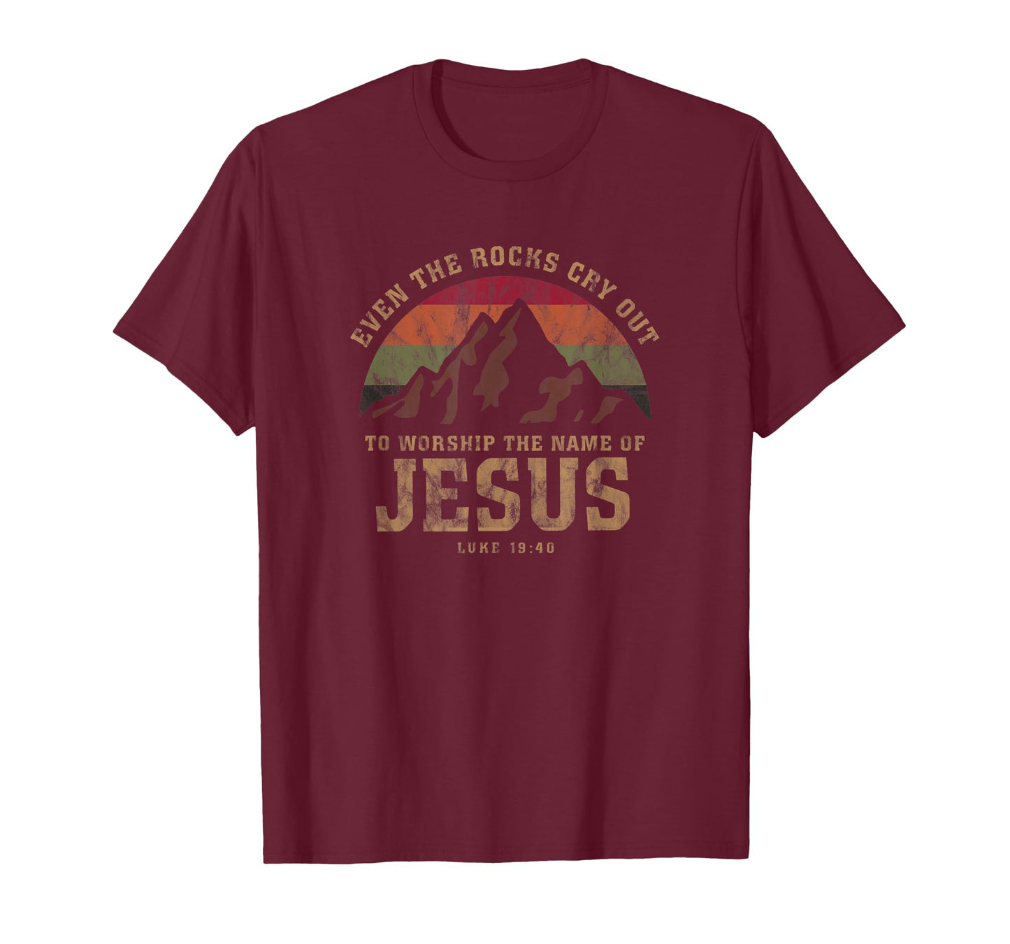 Outdoors Camping Bible Verse T-Shirt