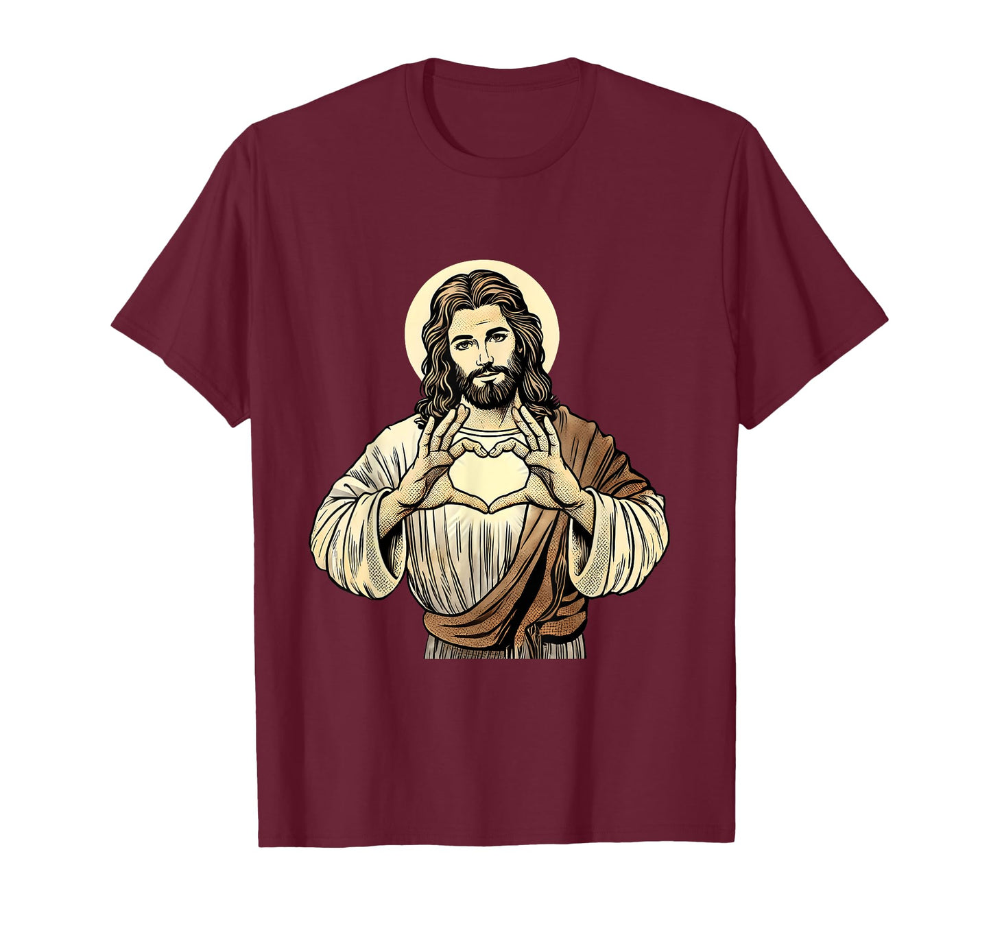 Jesus Is Love Tee Jesus Loves You Easter Christmas Graphic T-Shirt