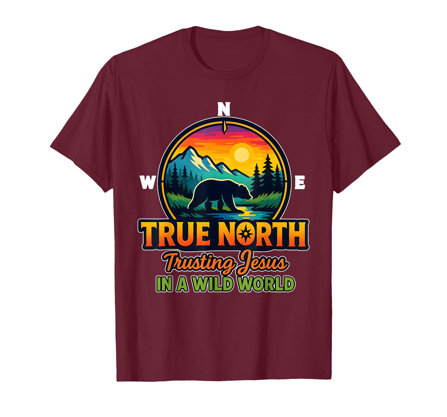 True North VBS 2025 Trusting Jesus Wilderness Christian T-Shirt