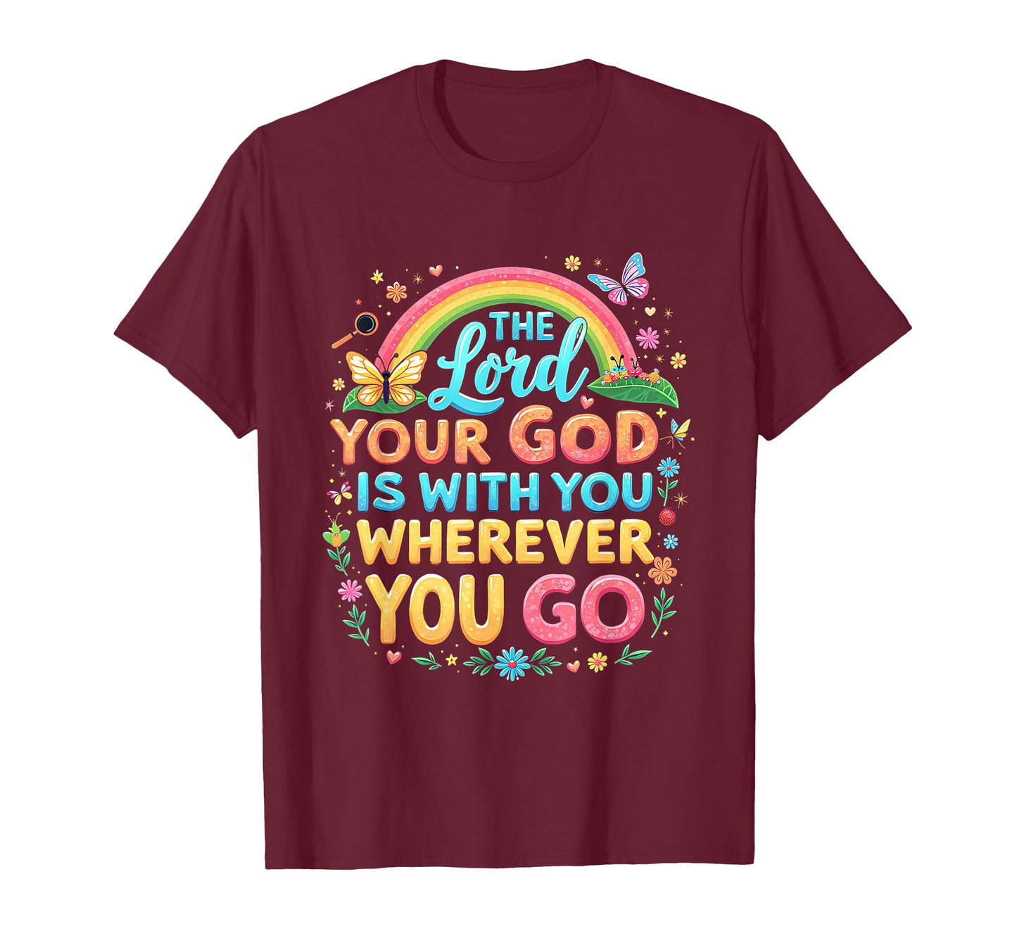 The Lord Your God Christian VBS 2025 True North Road Trip T-Shirt