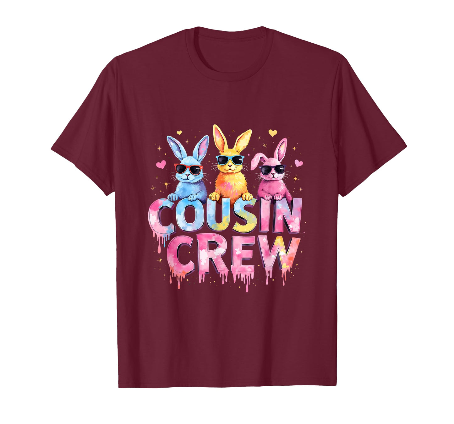 Cousin Crew Easter Bunny Family Matching Toddler Boys Girls T-Shirt