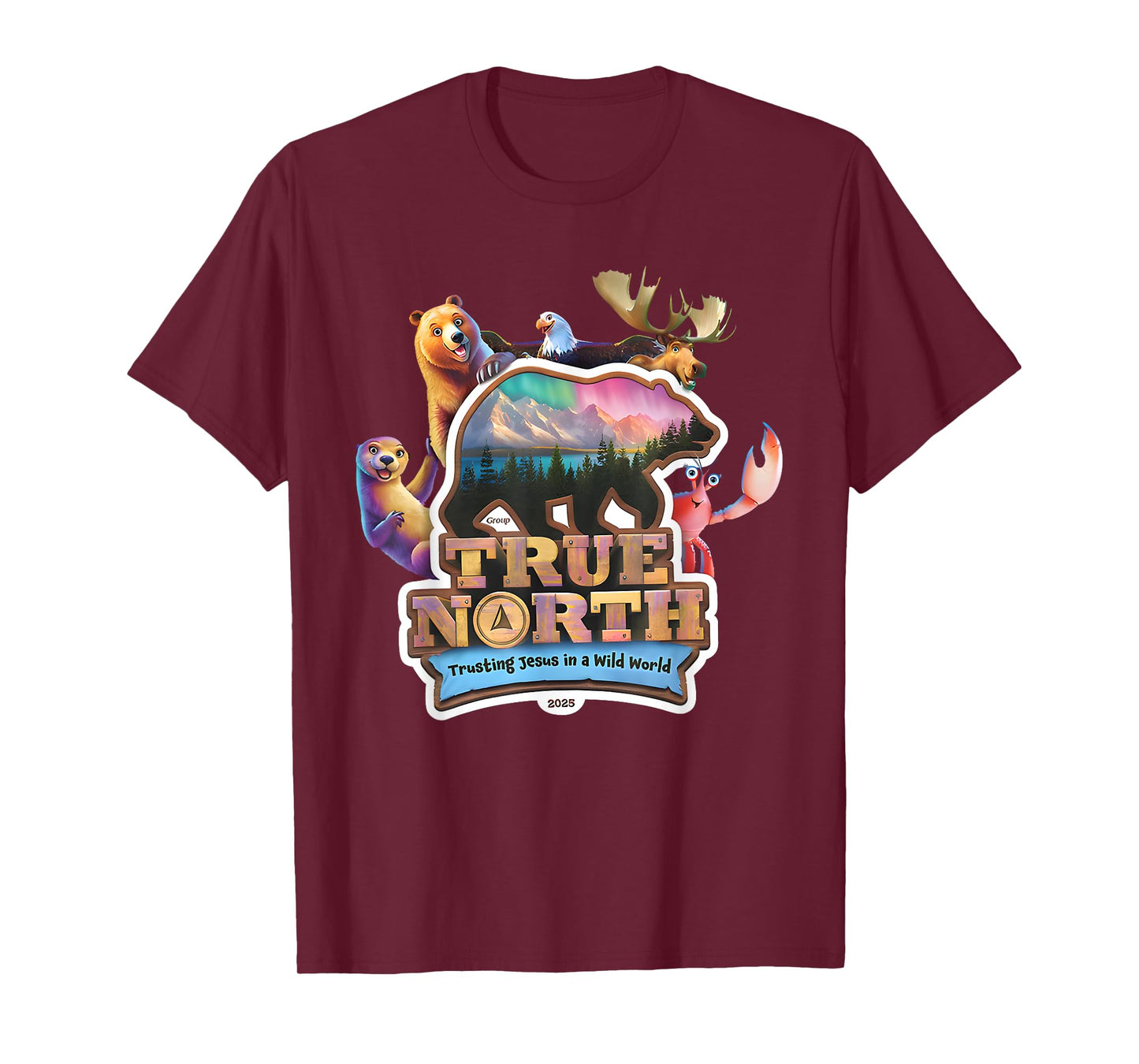 True North VBS 2025 Trusting Jesus Wilderness Christian T-Shirt