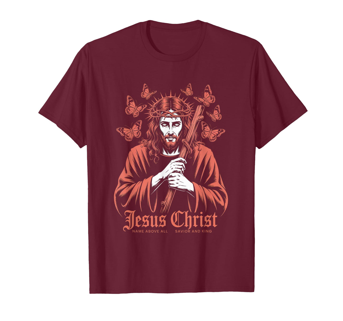 Jesus Christ Name Above All Christian Streetwear T-Shirt