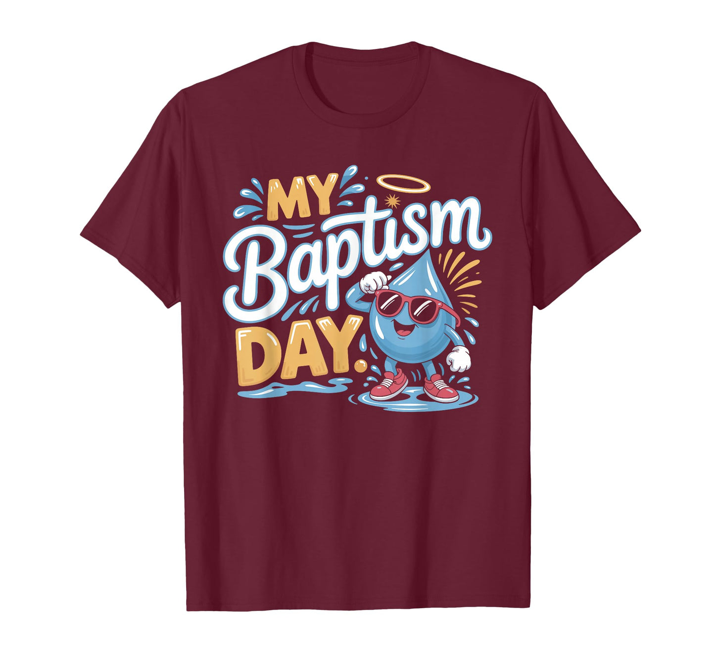 Baptism Dabbing Shirt Christian Shirts God Baptism Baptised T-Shirt