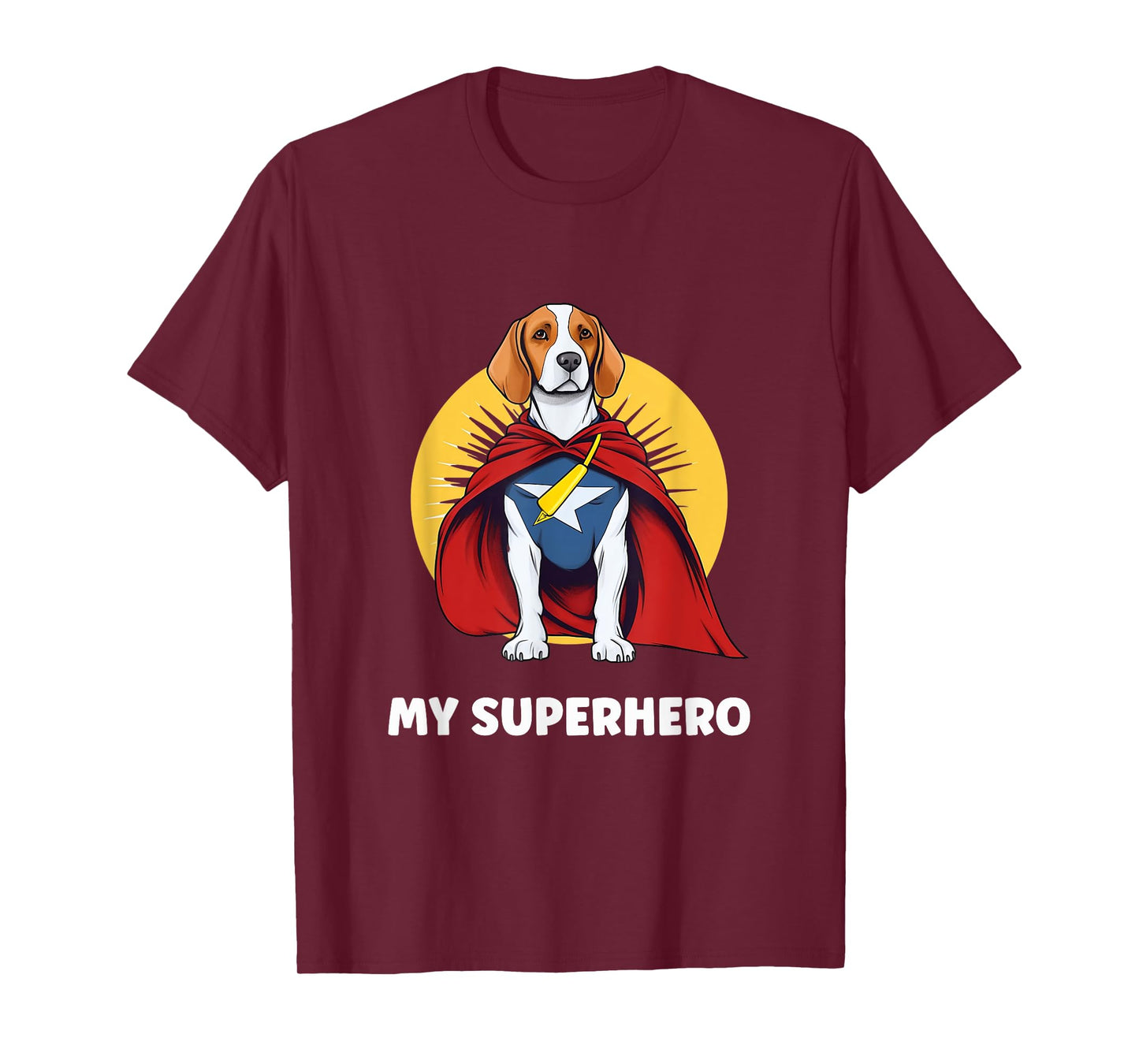 Beagle My Superhero T-Shirt