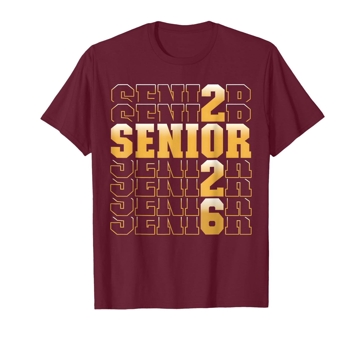Senior Class of 2026 Graduation Back To School Senior 26 T-Shirt