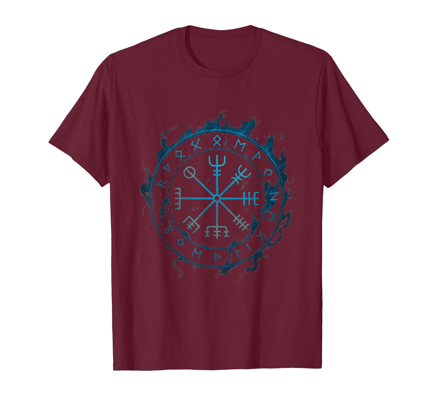Viking Vegvisir Viking Celtic Germanic Valhalla Compass T-Shirt