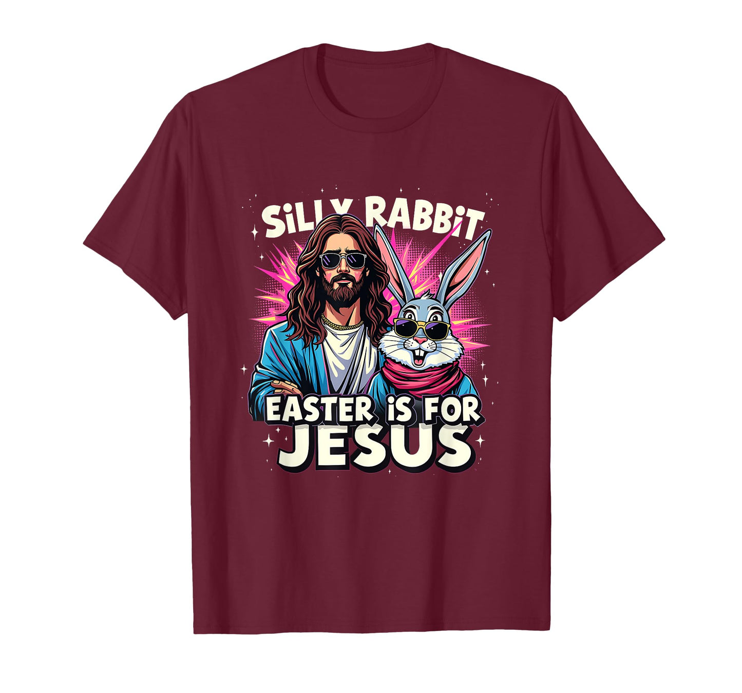 Easter Jesus Silly Rabbit Christian Faith Easter Day Costume T-Shirt