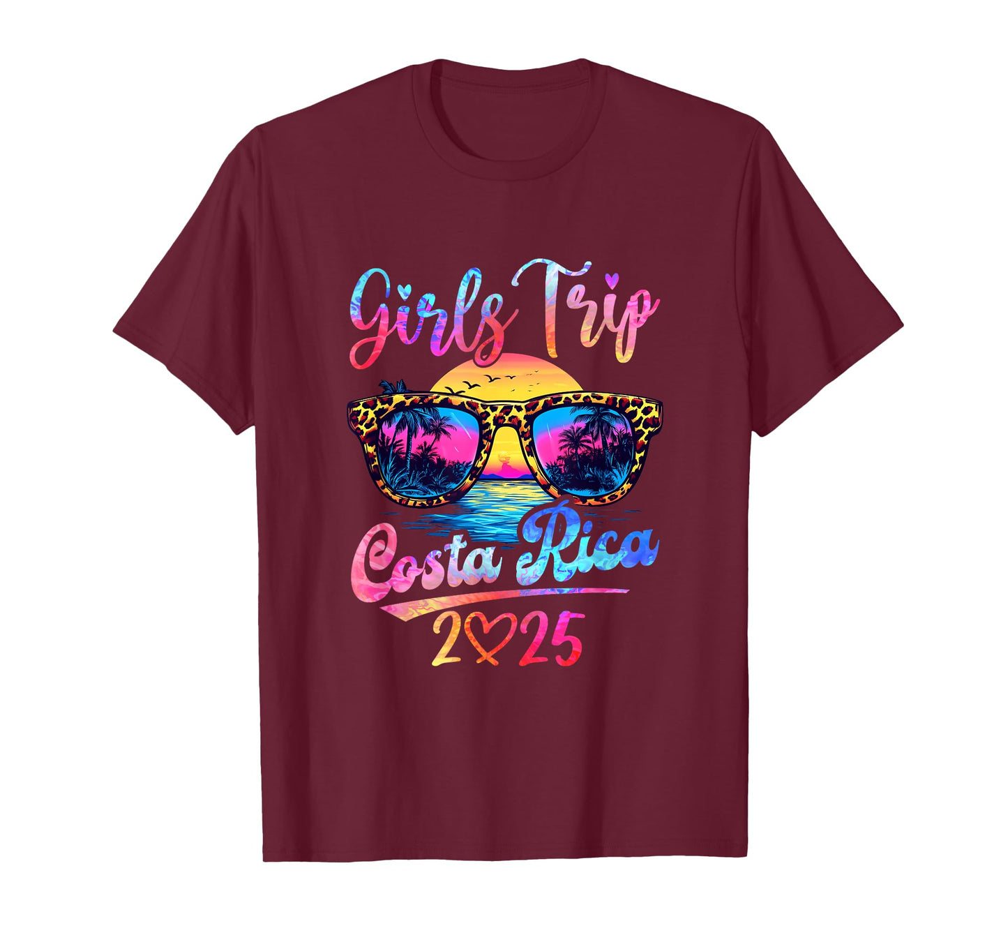 Girls Trip Costa Rica 2025 Matching Summer Vacation Women T-Shirt