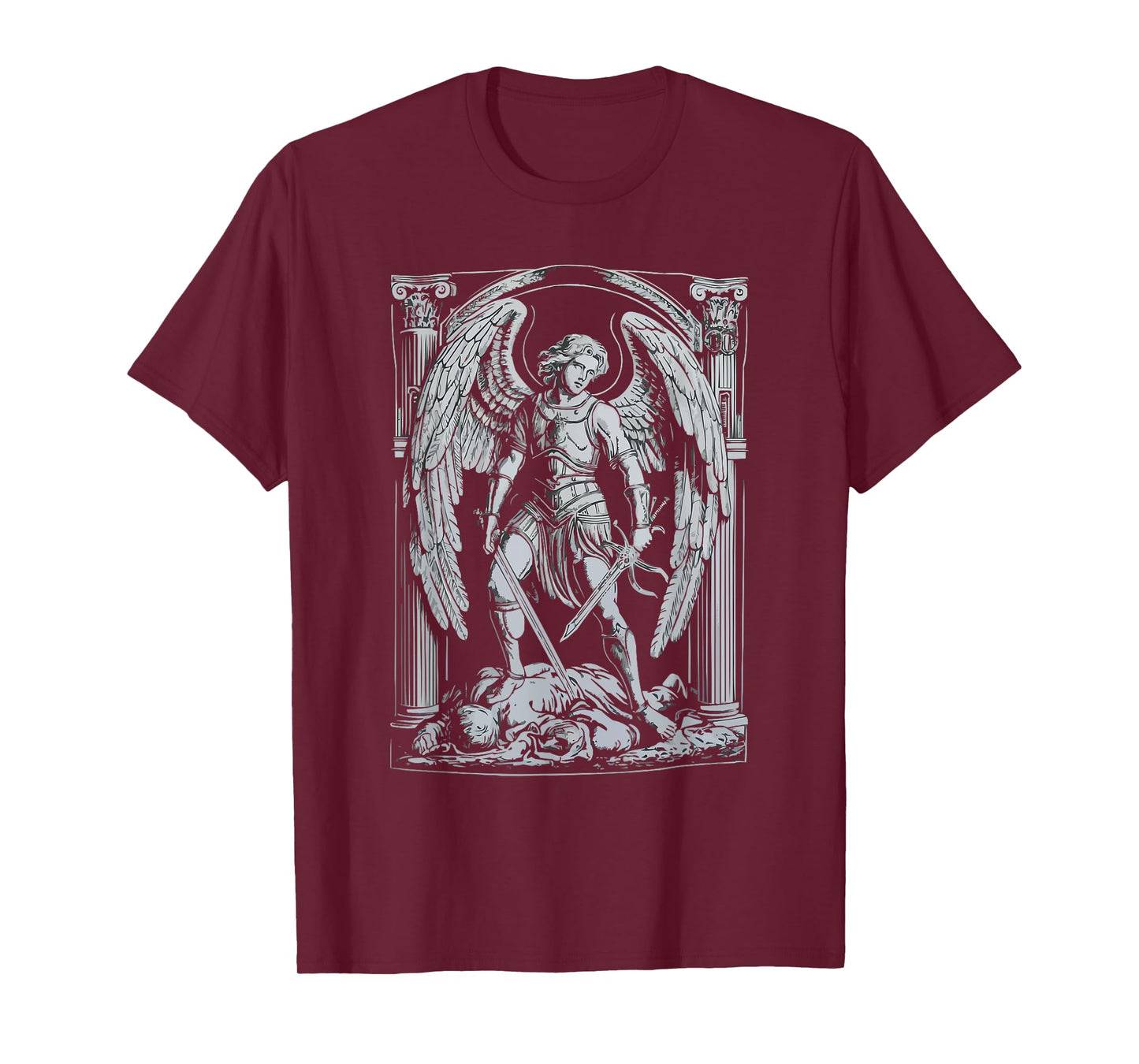 Archangel Catholic Religion Christianity Guardian Angel T-Shirt