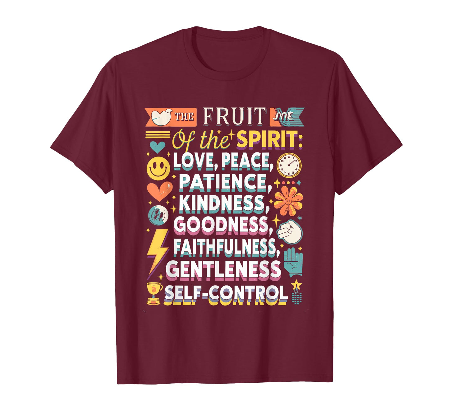 Awesome Galatians Fruit of The Spirit Religious Verses T-Shirt