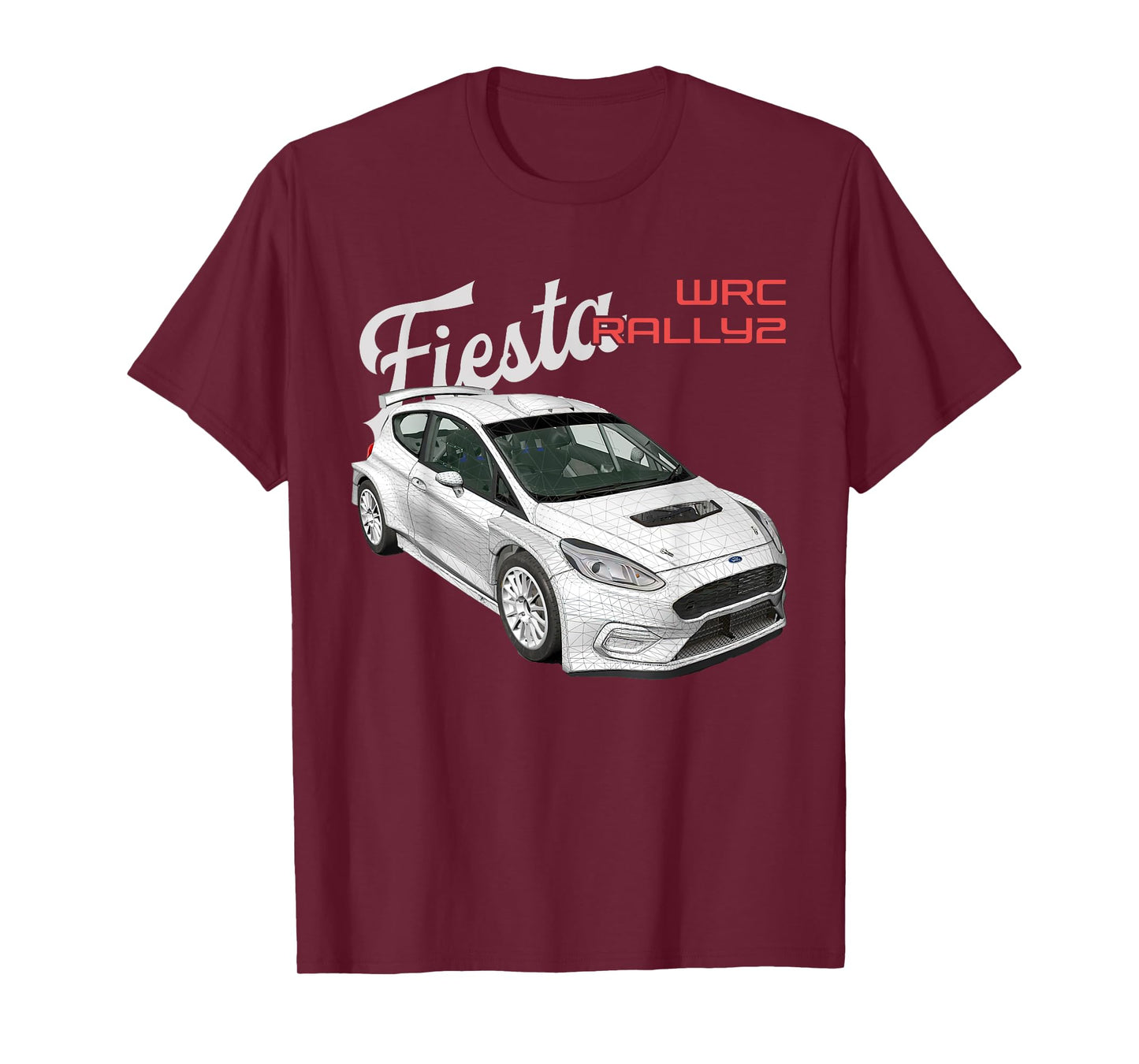 WRC Rally2 World Rally Sports Car T-Shirt