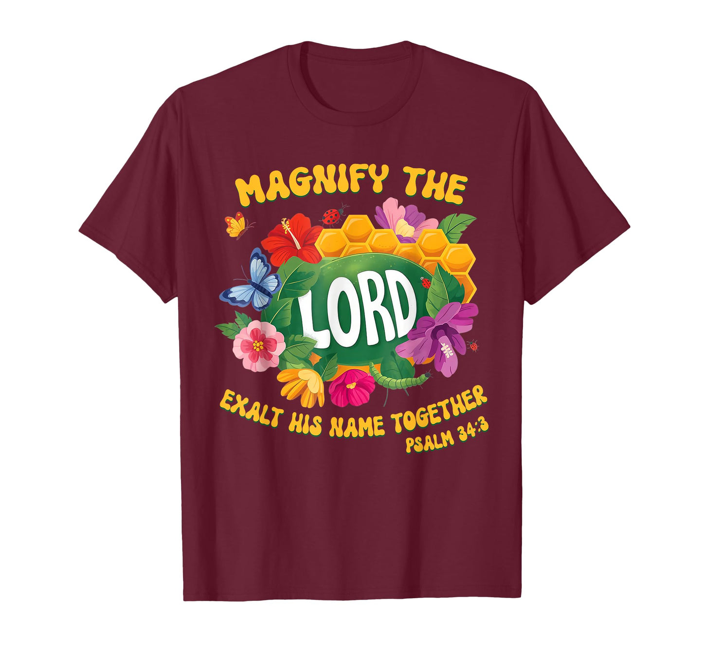VBS 2025 Summer Camp Magnify The Lord Christian T-Shirt