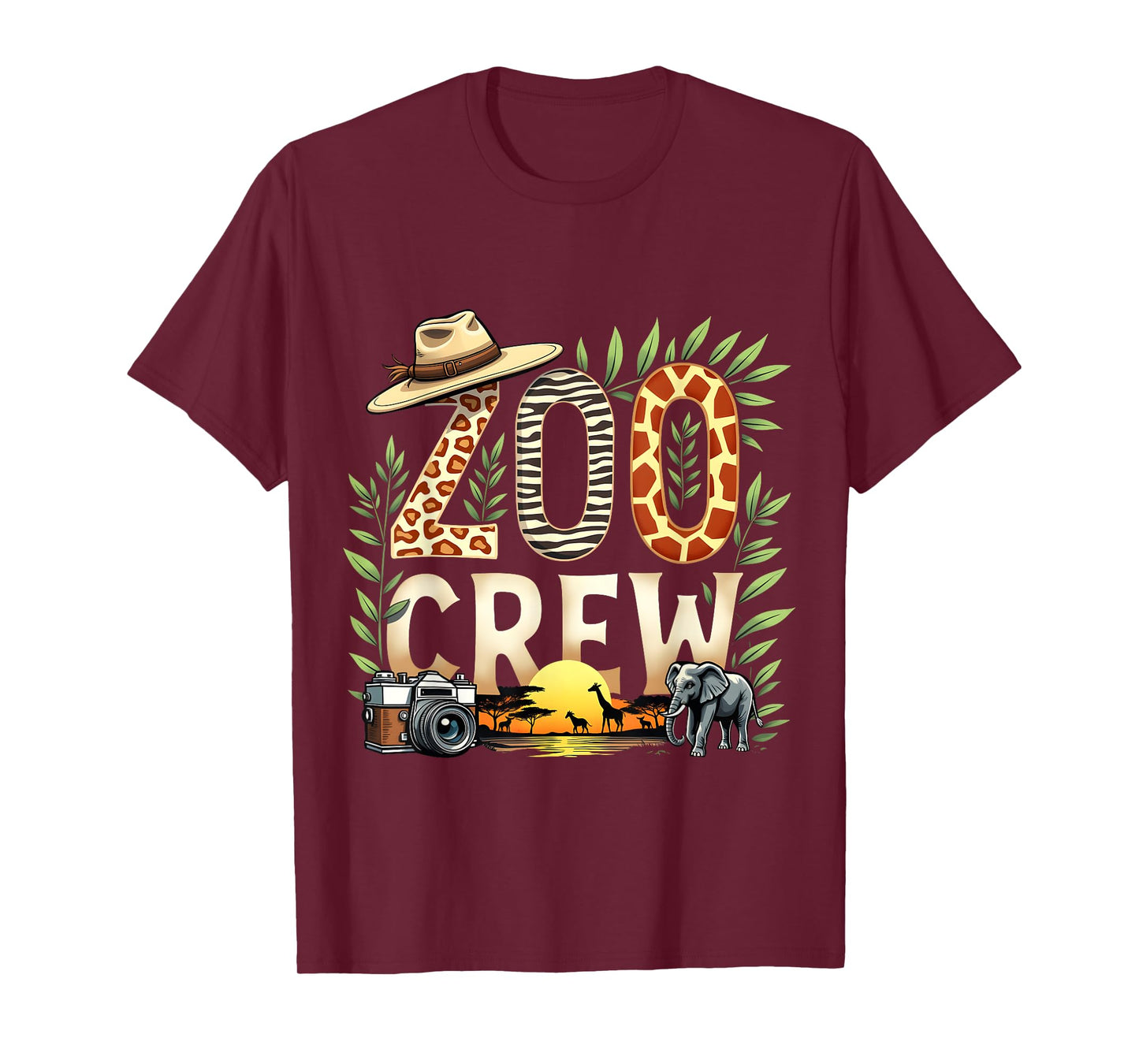 Zoo Crew Safari Animals Wild Field Trip Wildlife Animal T-Shirt