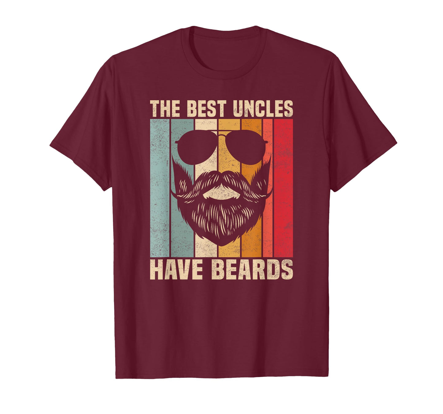 Funny Retro Vintage The Best Uncles Have Beards Lovers T-Shirt