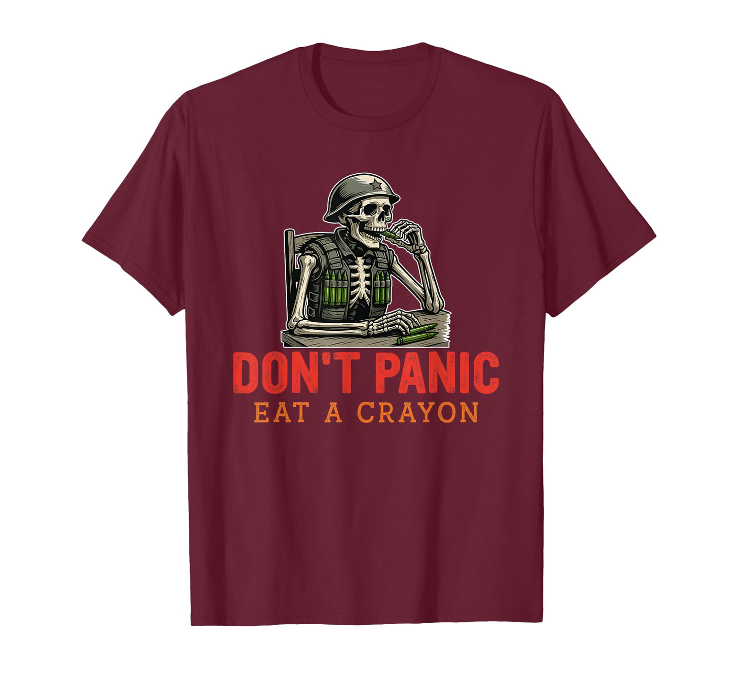 Don't Panic Eat A Crayon T-Shirt