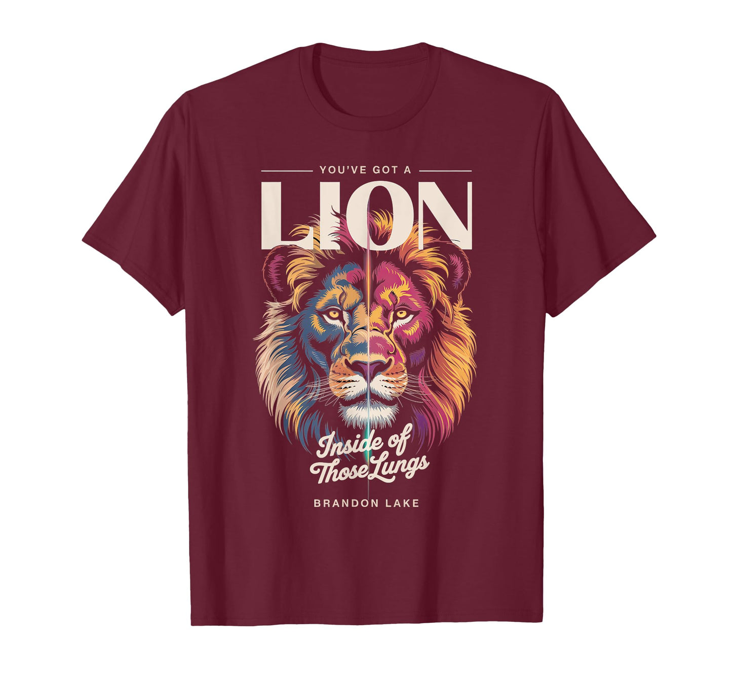 Let Your Lion Out Brandon Lake Merch Praise Jesus T-Shirt