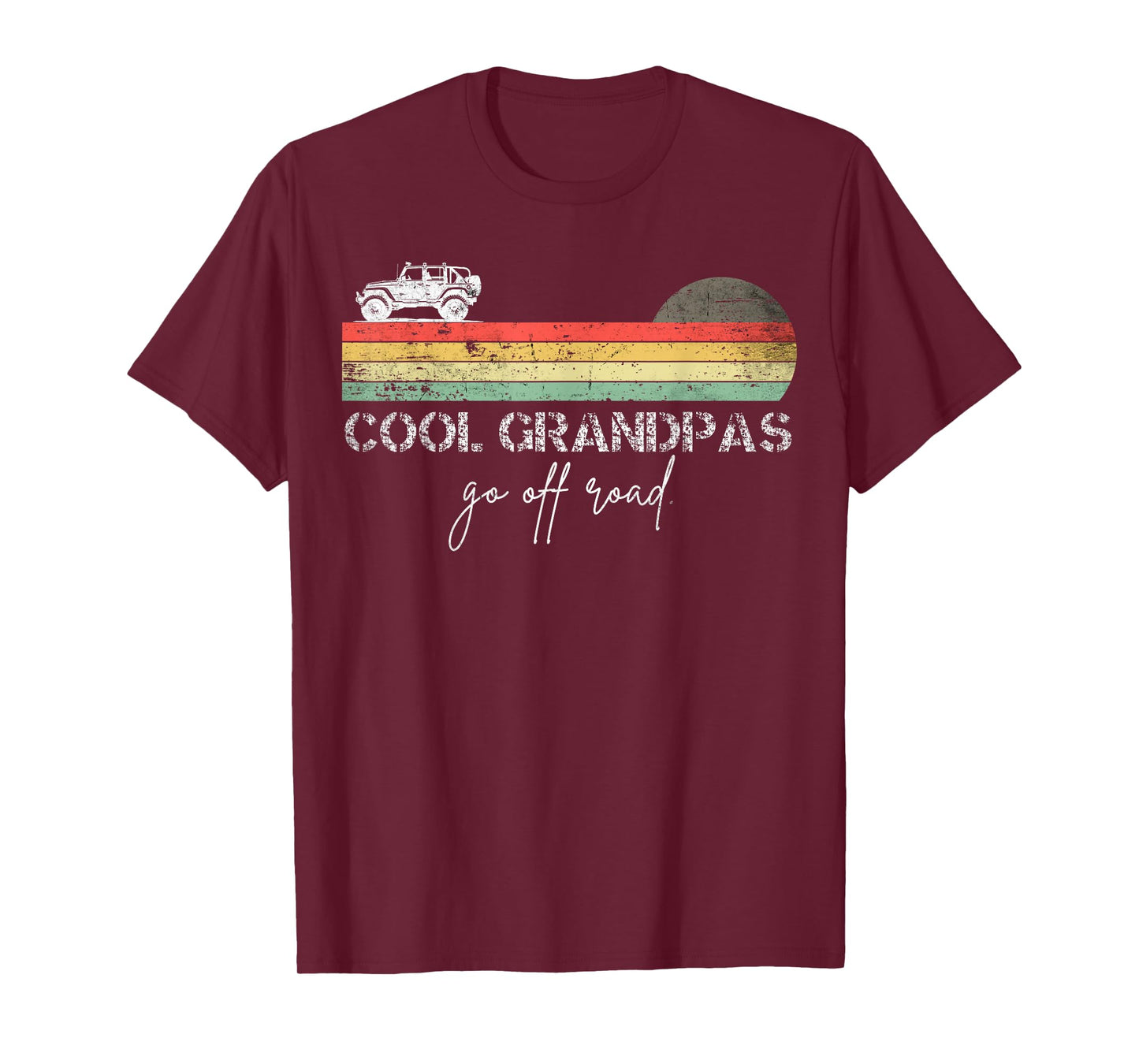 Cool grandpas go off road funny off road T-Shirt