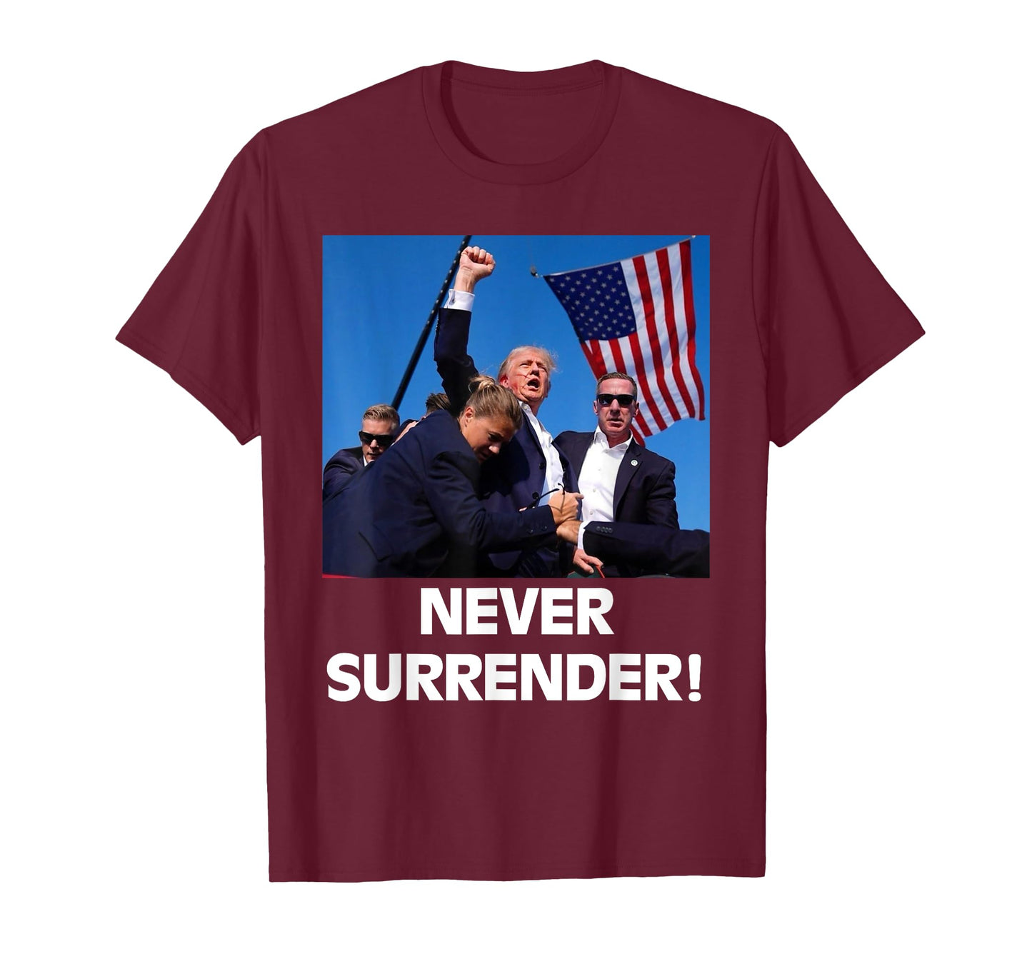 Pray for President Trump, Never Surrender ,God bless Trump T-Shirt