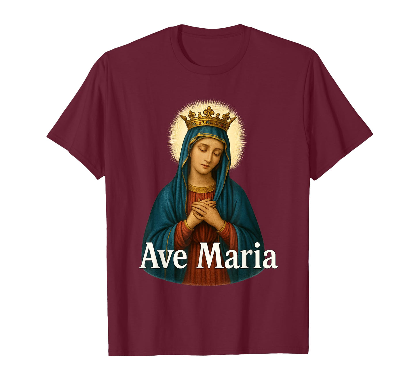 Ave Maria | Blessed Virgin Mother Mary | Rosary T-Shirt
