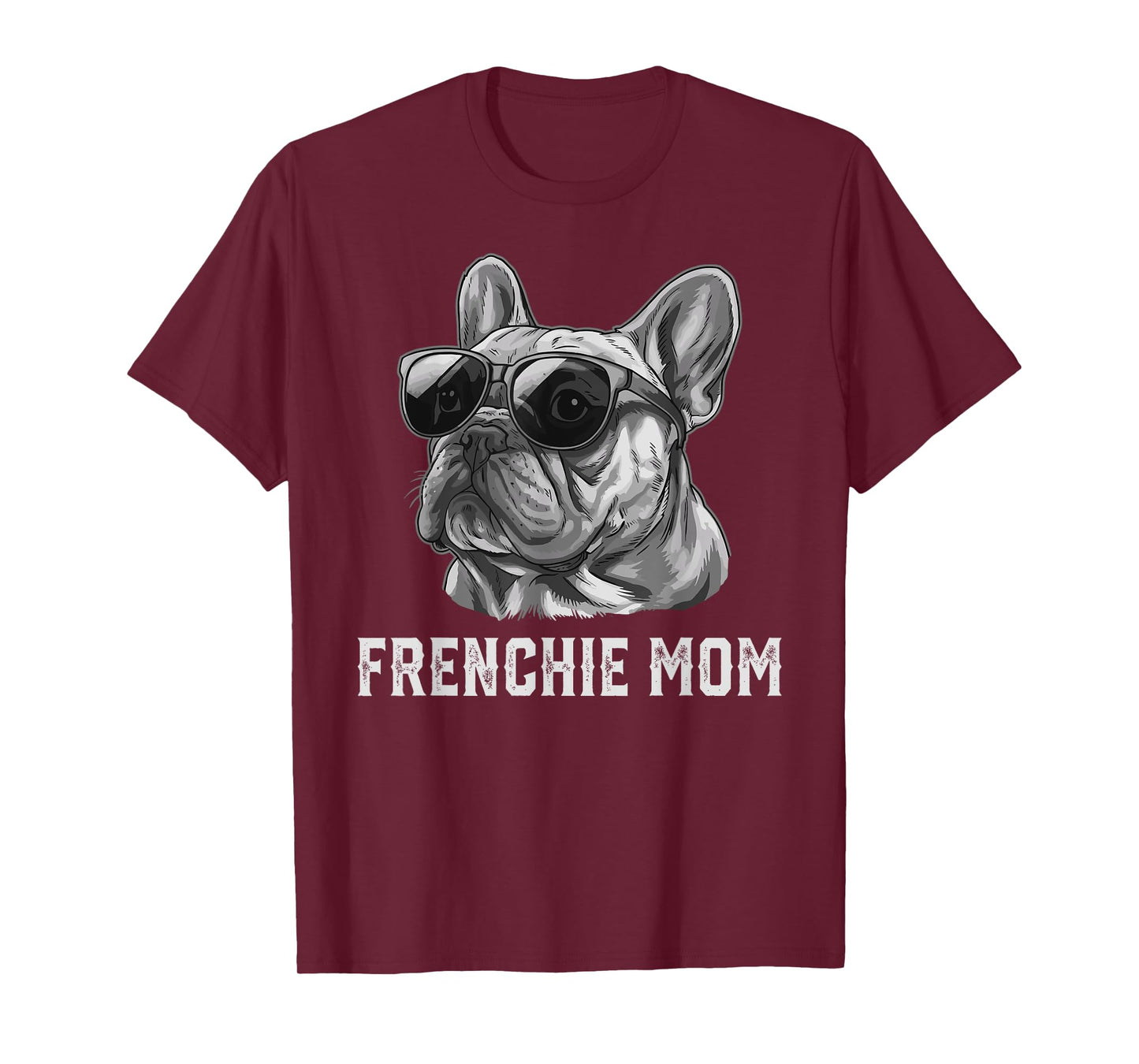 Retro French Bulldog Mom T-Shirt