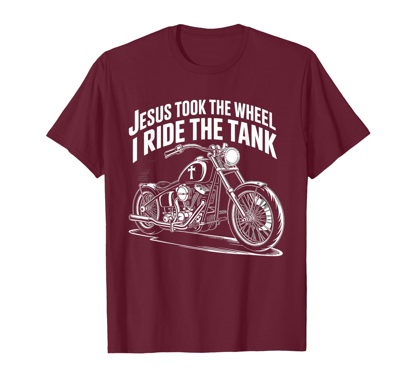 Jesus Took The Wheel I Ride The Tank T-Shirt