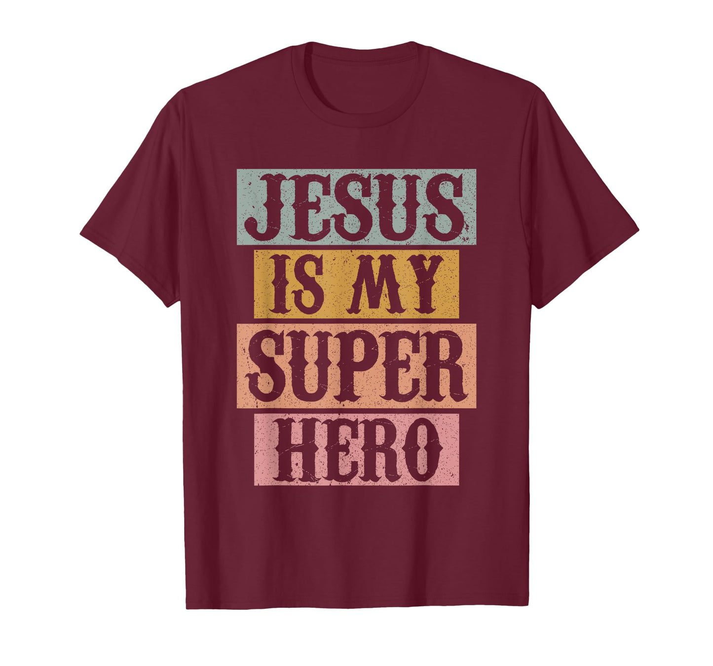 Jesus Is My Superhero Christian Religious T-Shirt