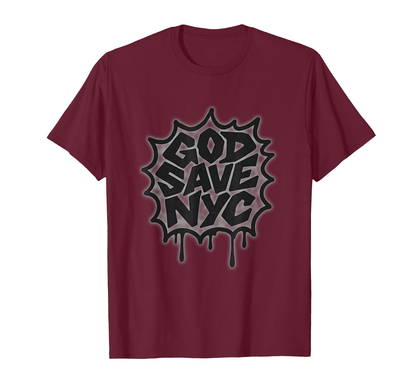 God Save NYC Retro Punk Style T-Shirt