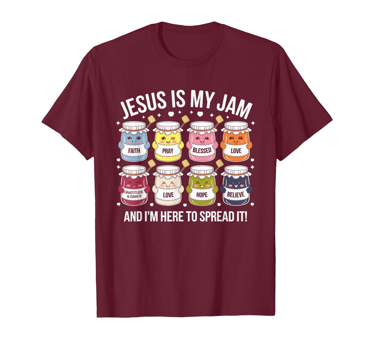 Jesus is My Jam Tshirt Men Women Christian Bible Verse T-Shirt