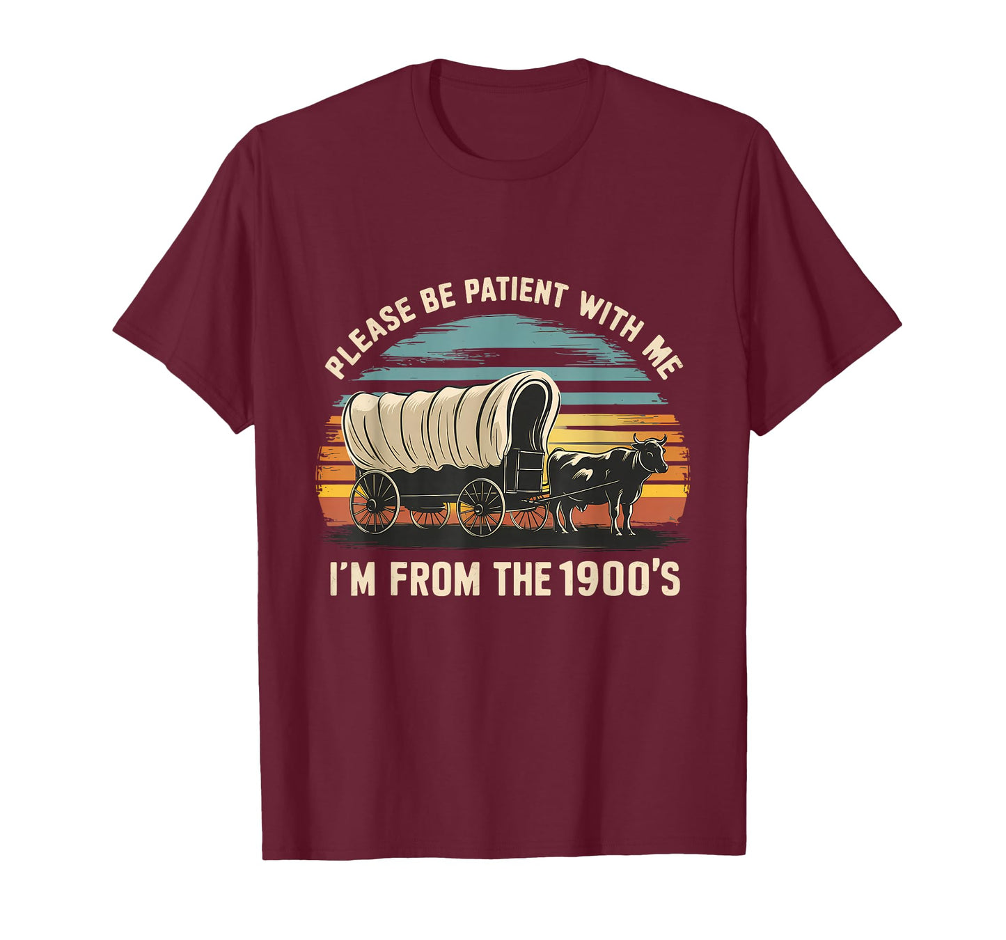 Sarcastic Quote Please Be Patient With Me Im From The 1900s T-Shirt