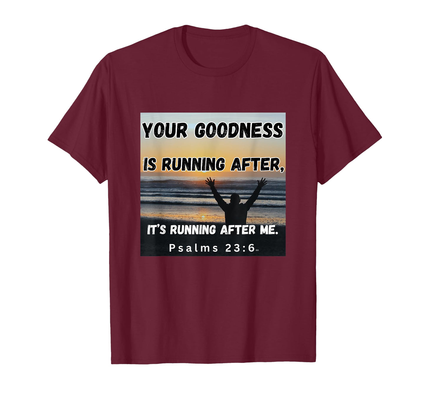 Your Goodness is Running After Me! Worship Song. T-Shirt