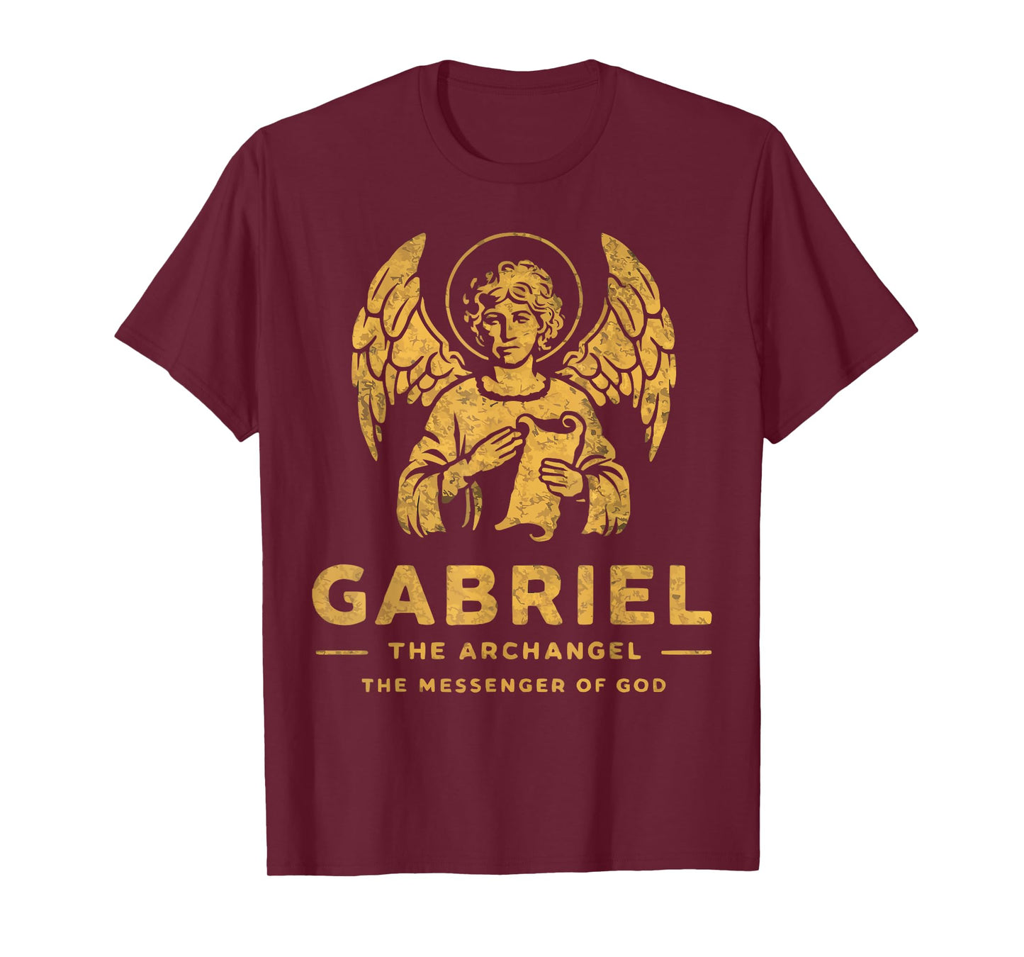 Archangel Gabriel Catholic Christianity Guardian Angel T-Shirt