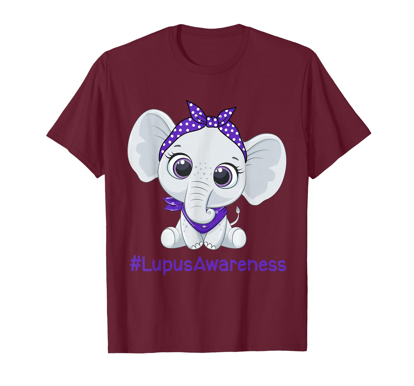 I Wear Purple For Myself Lupus Awareness Baseball support T-Shirt