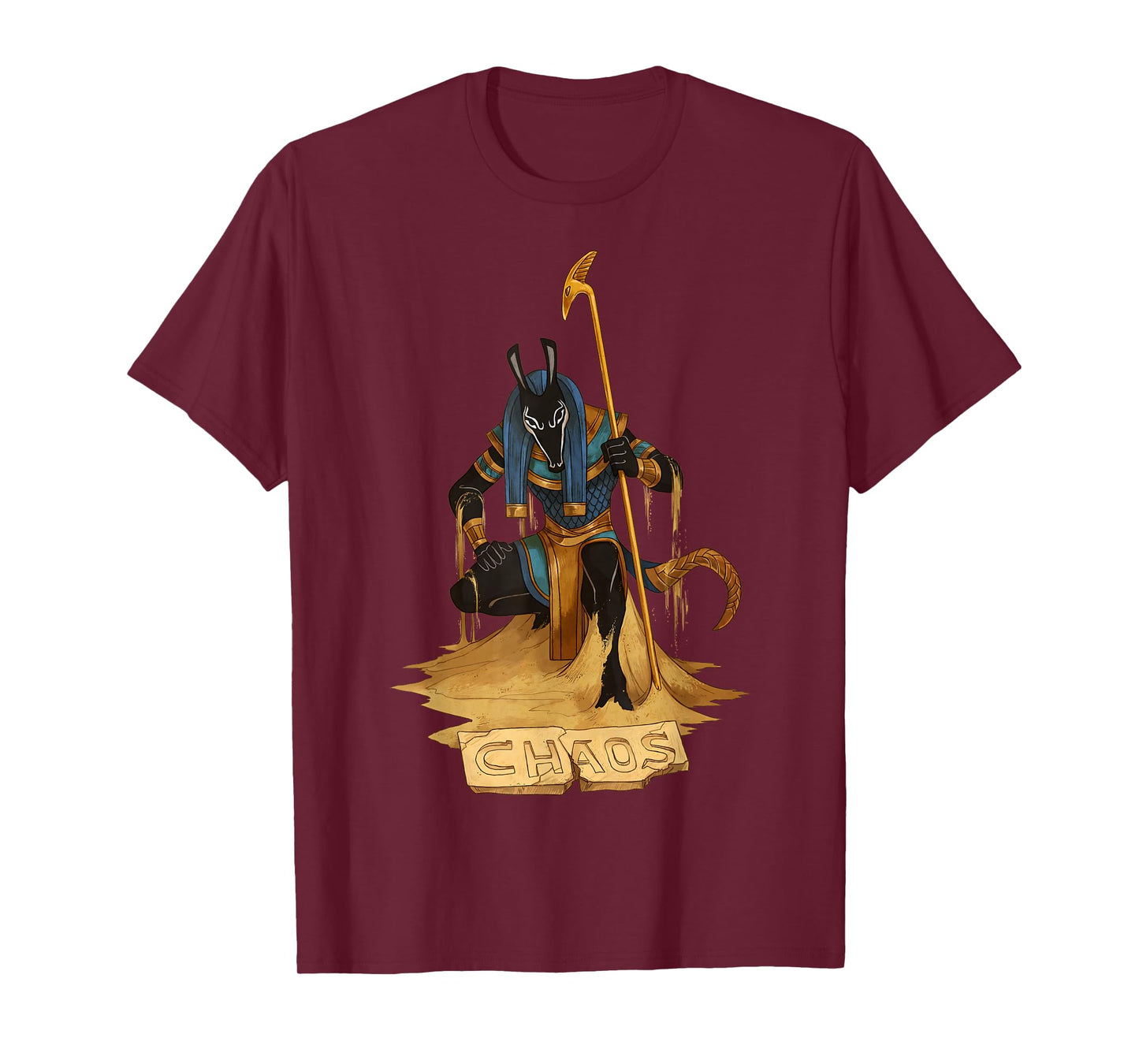 Set Egyptian God of Chaos, Storms, and Deserts T-Shirt