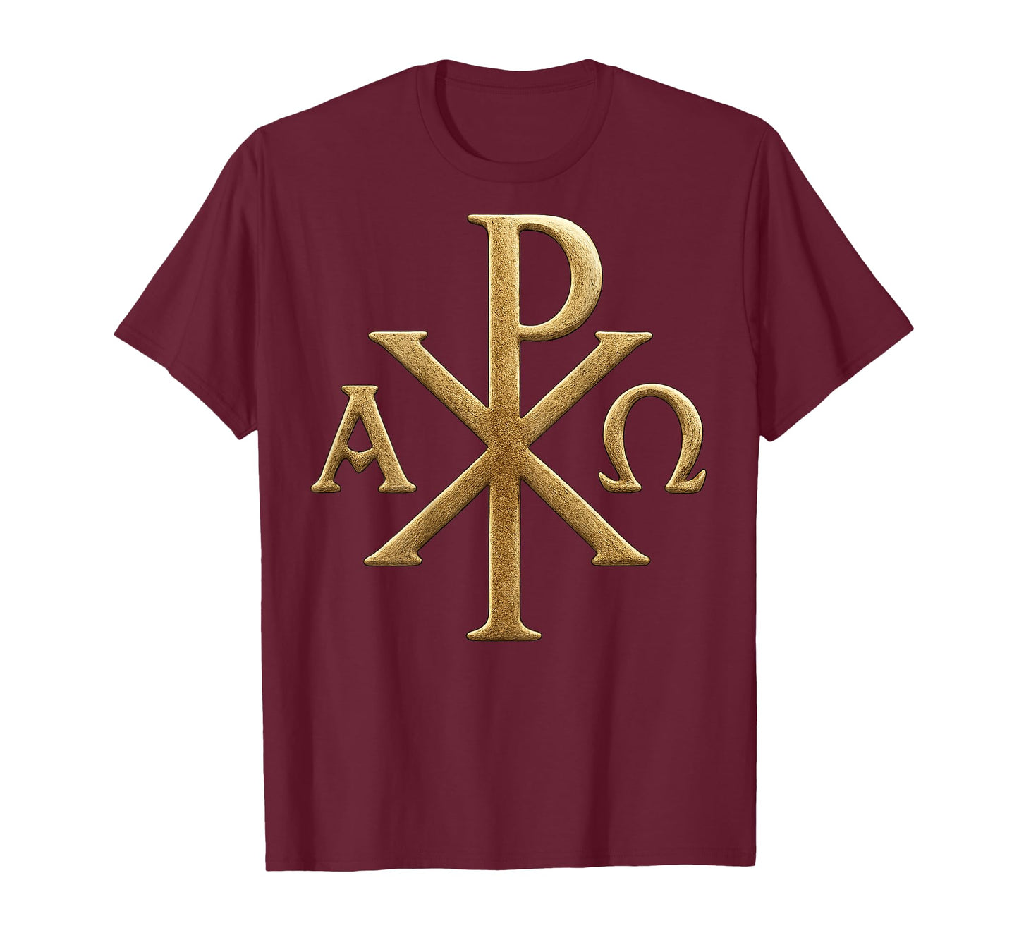 Christian Symbol: Chi Rho - Alpha Omega - Jesus Christ T-Shirt