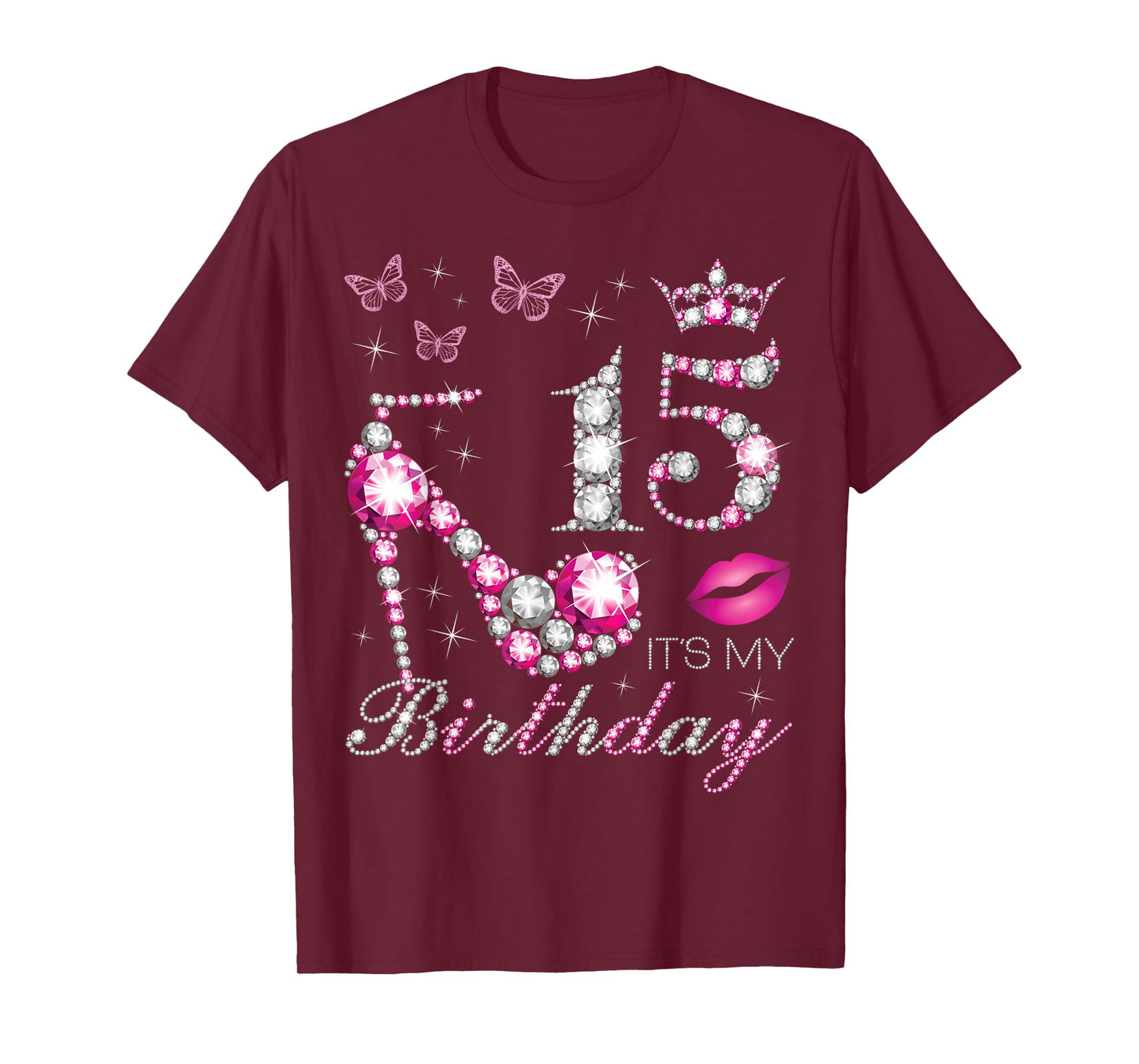 15 It's My Birthday, 15 Years Old, It's My 15th Birthday T-Shirt