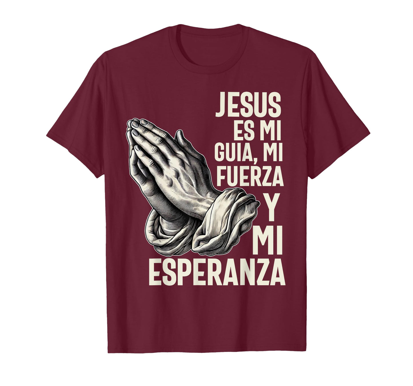 Camiseta cristiana en espanol Hombre Mujer Spanish Christian T-Shirt
