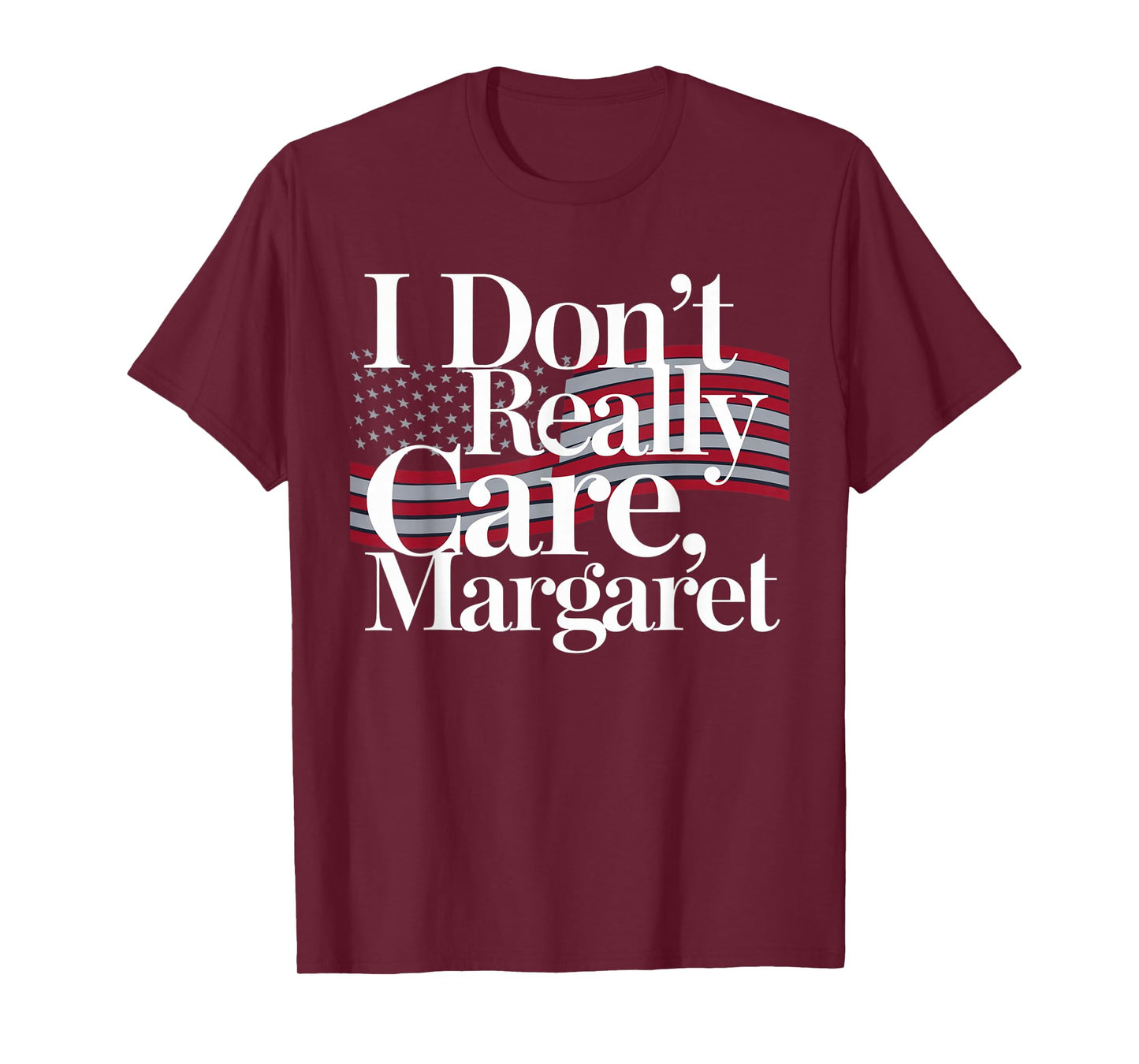 I Don't Really Care Margaret Funny Minimalist JD Vance T-Shirt