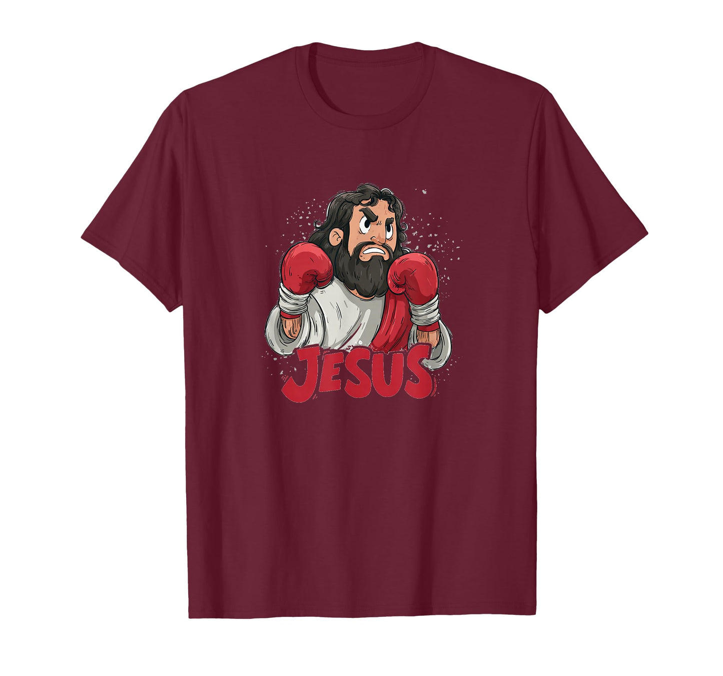 Awesome Jesus with Speech for Fighter and Believer T-Shirt