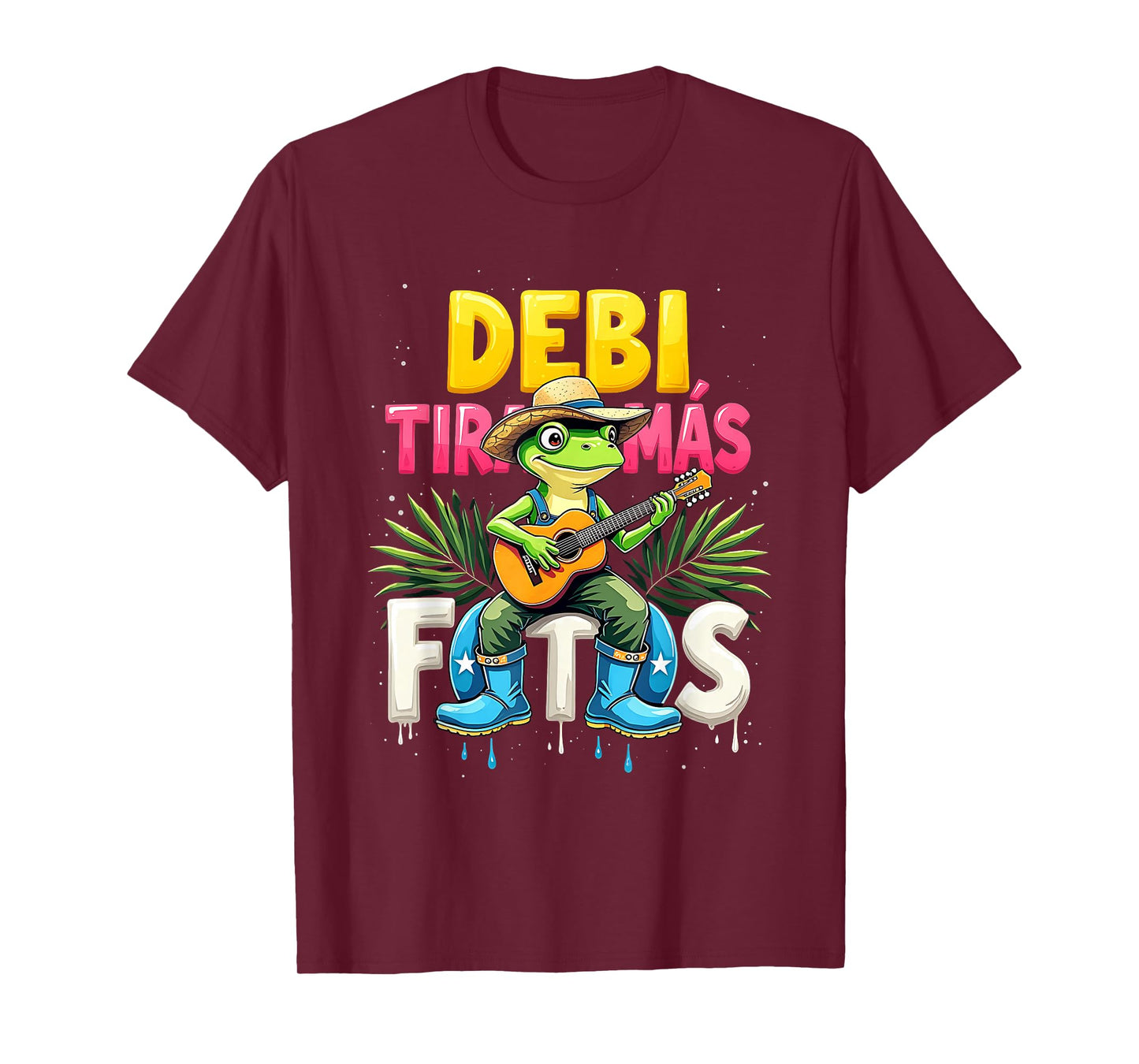 Funny Debi Tomar Mas Fotos Rana Turista Travel Men T-Shirt
