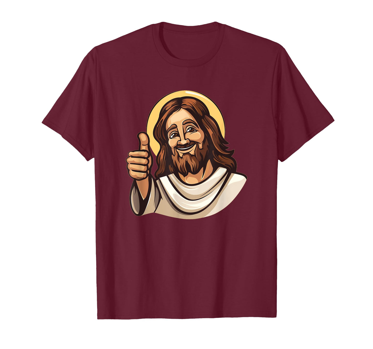 Smiling Jesus Christ with Thumb up Costume T-Shirt