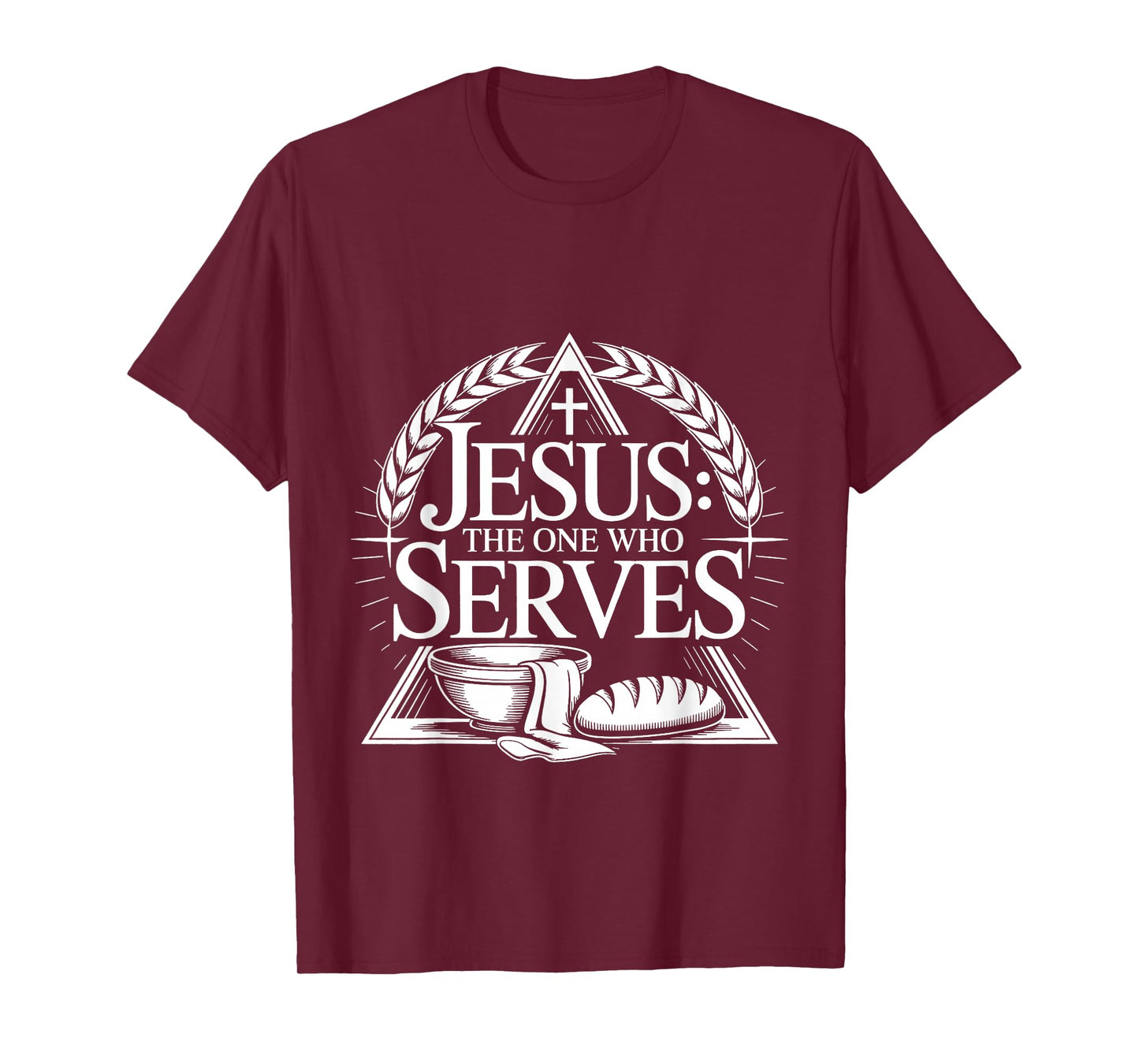 Jesus The One Who Serves Religious Pickleball - T-Shirt