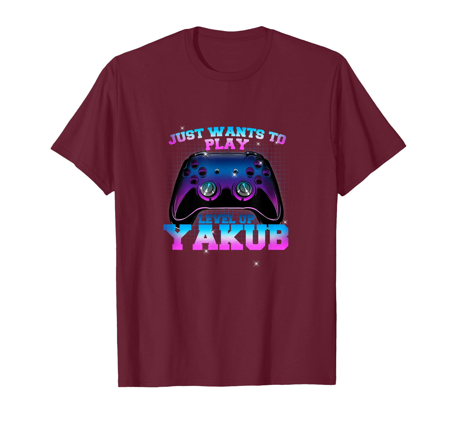 YAKUB - LEVEL UP with Controller: JUST WANTS TO PLAY T-Shirt