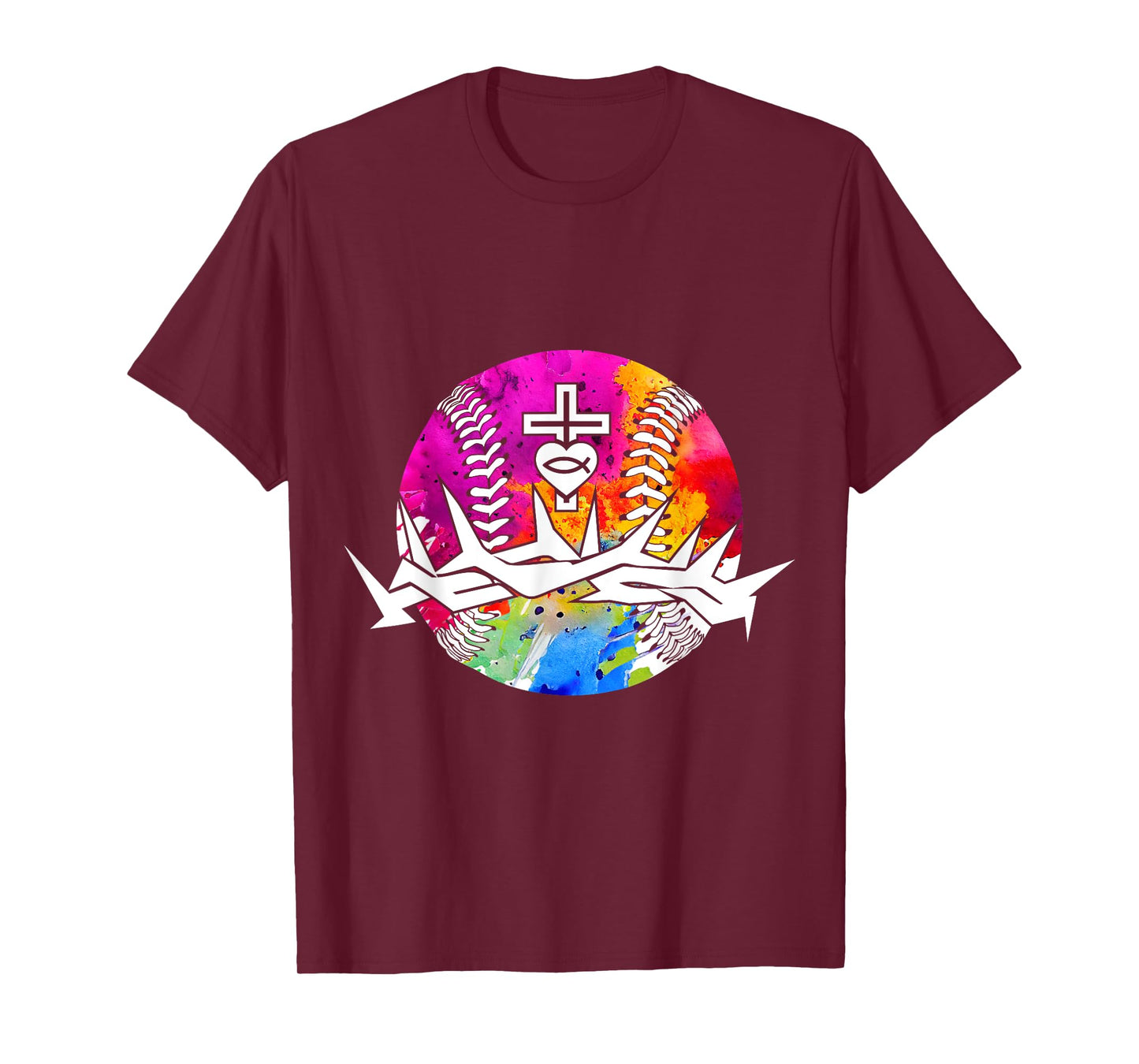 Religious Jesus Baseball Christian GOD Baseball T-Shirt