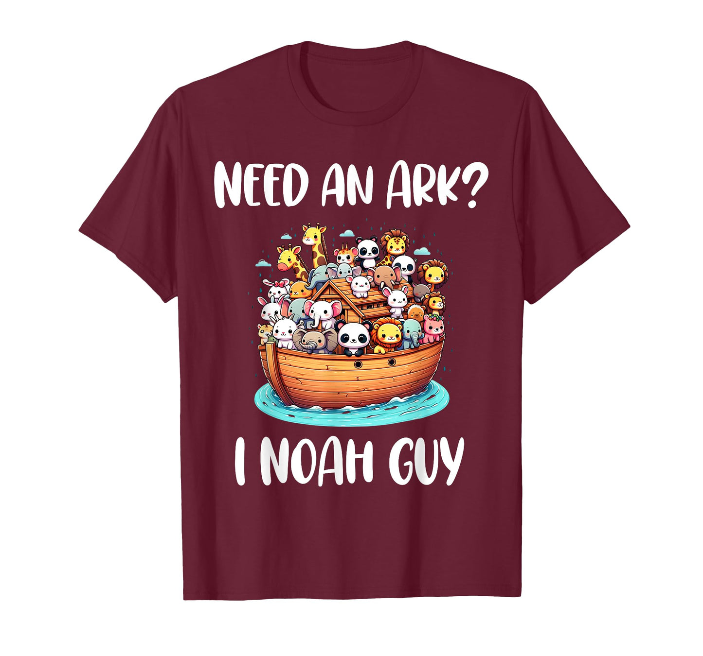 Animal Anime Need An Ark? I Noah Guy Christian Funny Gifts T-Shirt