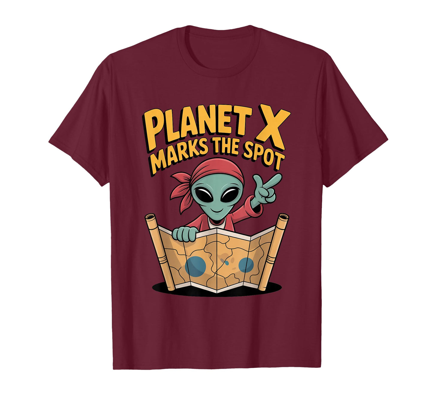 Planet X Marks Spot Enki Anunnaki Ancient Astronaut Lore T-Shirt